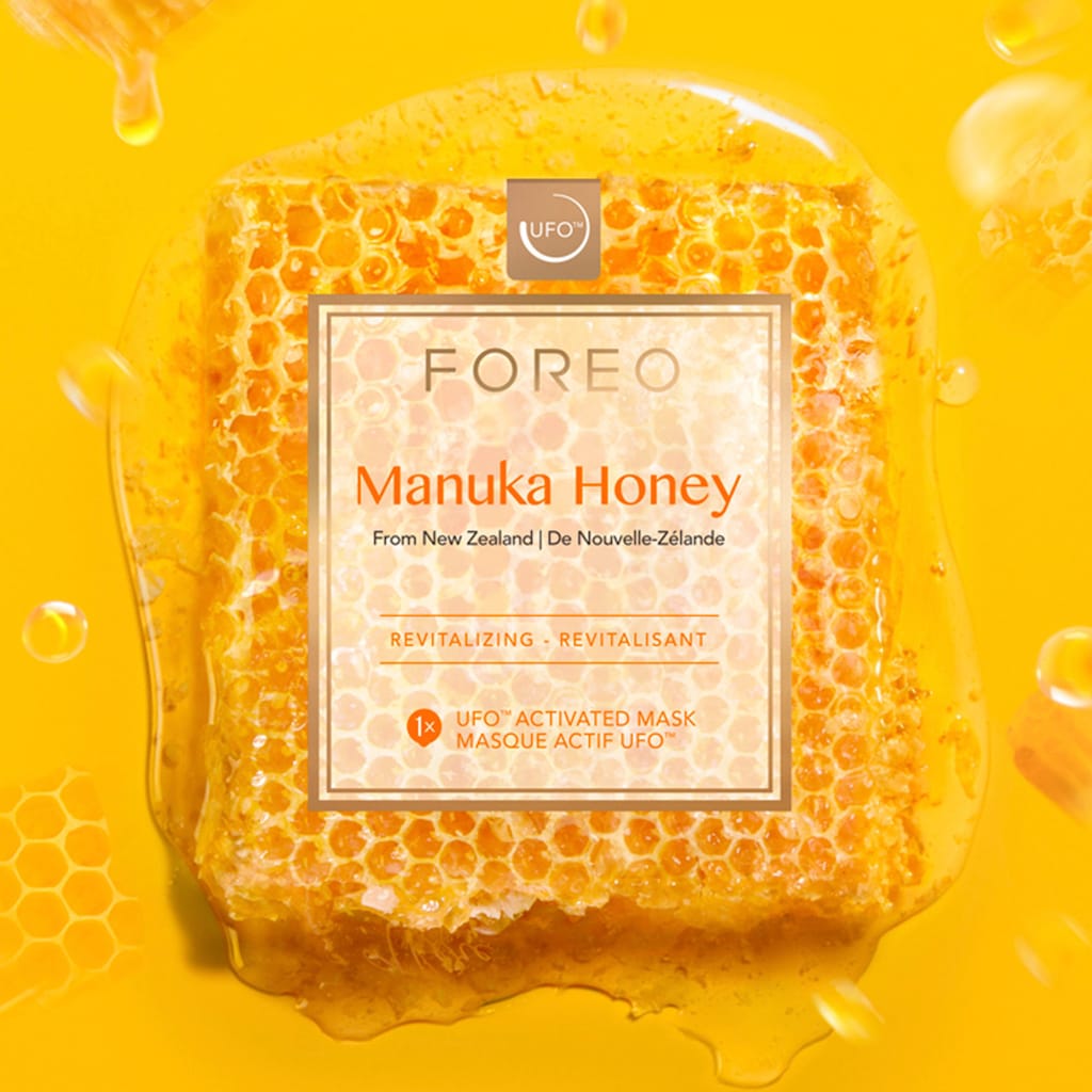 FOREO Tuchmaske »Manuka Honey«, (Packung)