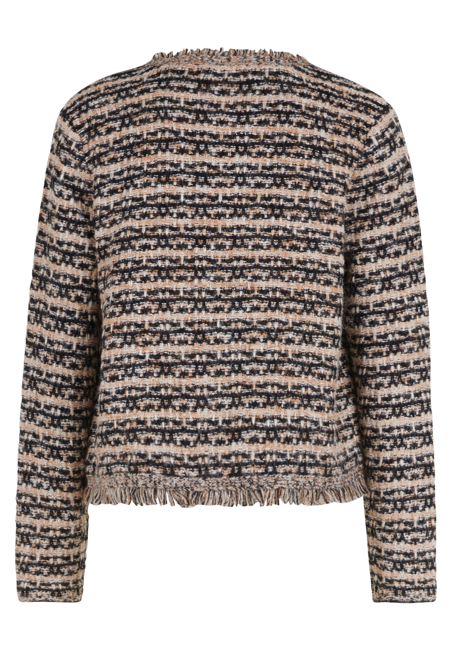 Betty Barclay Strickjacke »Betty Barclay Strick-Cardigan mit Fransen«, Glitzer