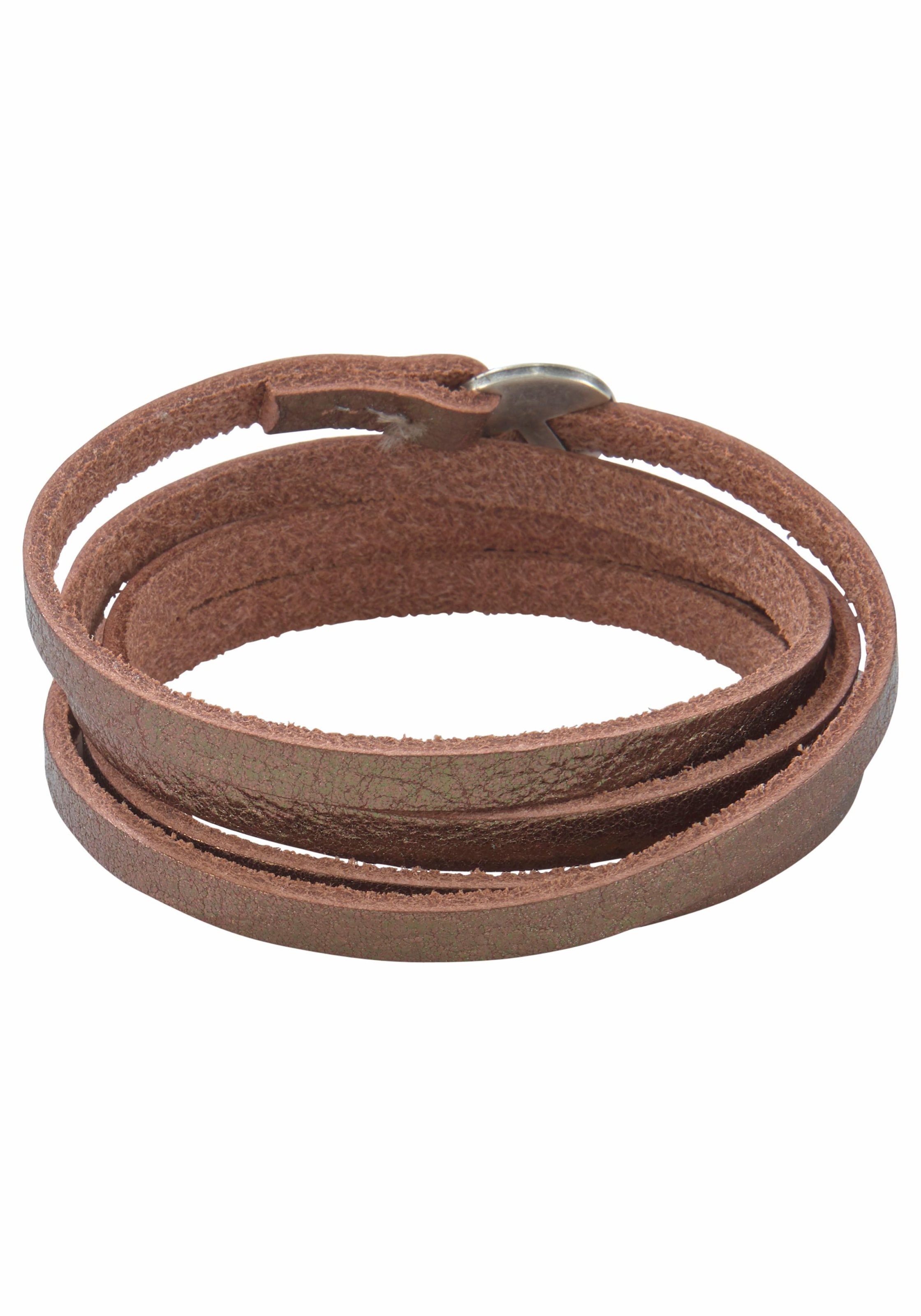 Firetti Lederarmband »Schmuck Geschenk Wickelarmband«