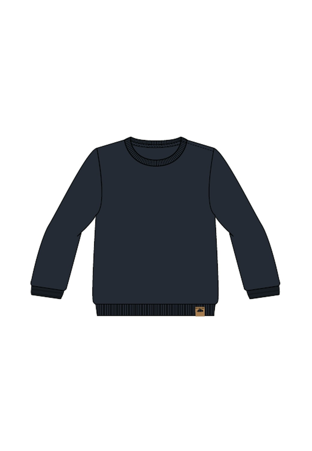Name It Sweatshirt »NBNTAKKI LS SWEAT NOOS«, mit Druckknopf-Verschluss an der linken Schulter