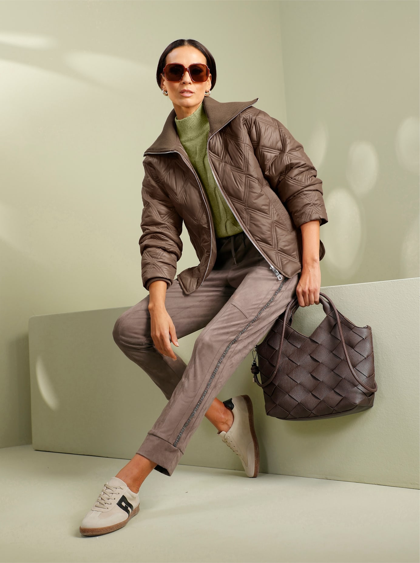 heine Steppjacke ohne Kapuze