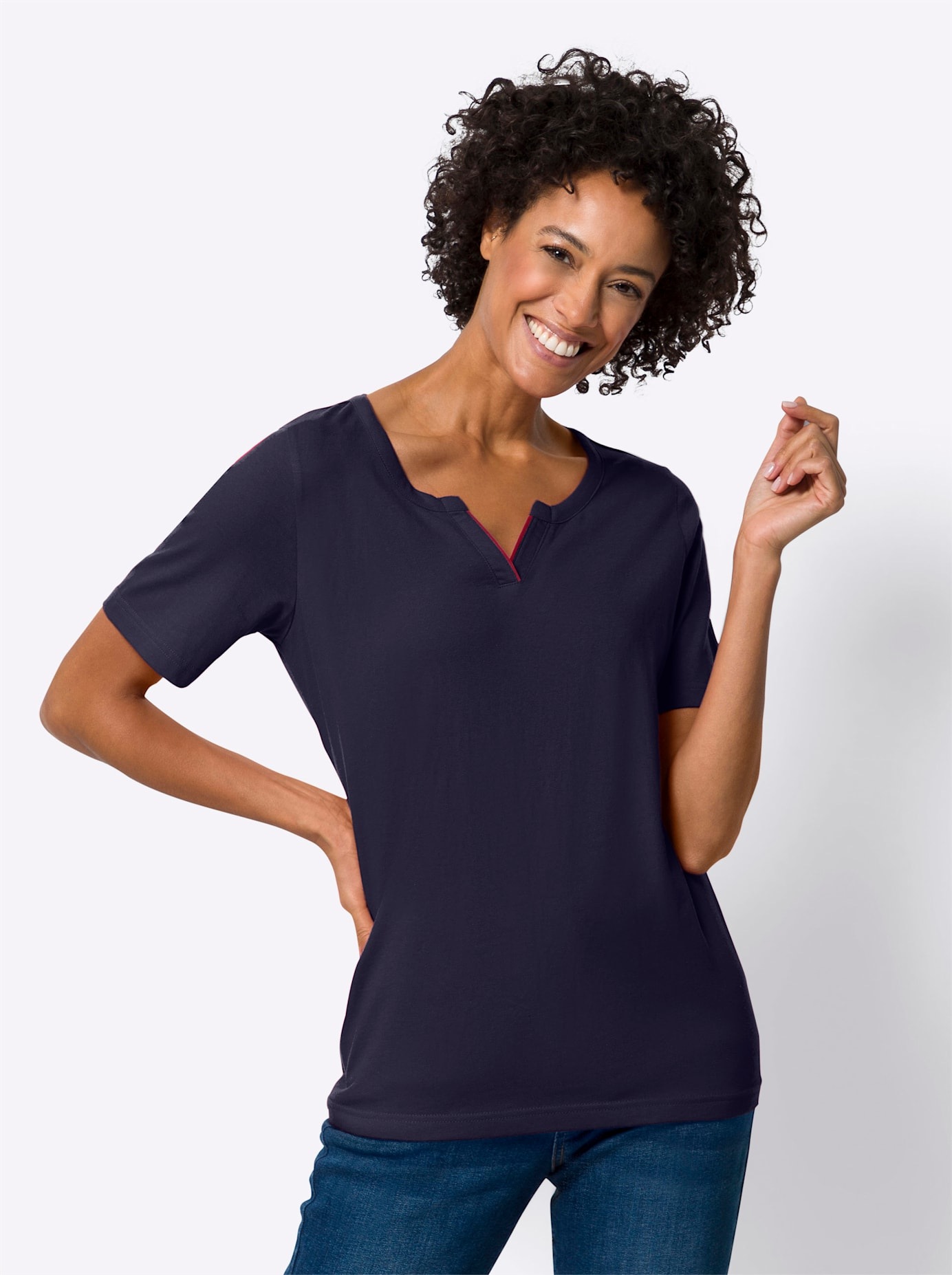 Classic Basics Kurzarmshirt "Kurzarm-Shirt" 1 Stk. günstig online kaufen