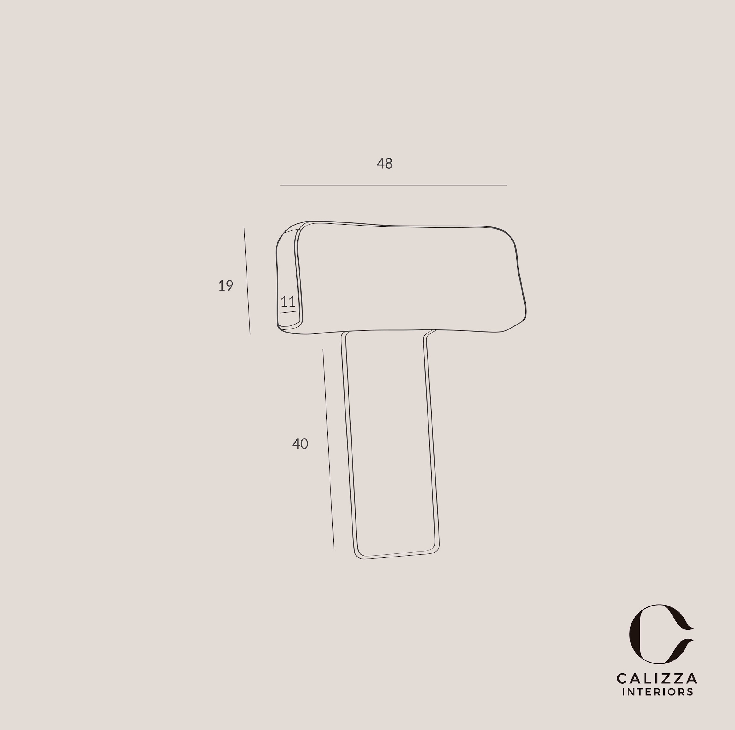 CALIZZA INTERIORS Kopfstütze »Onyx«, stufenlos in der Neigung verstellbar