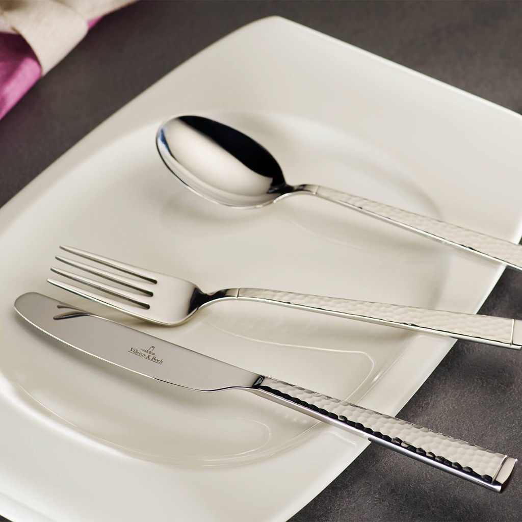 Villeroy & Boch Besteck-Set »Tafelbesteck Blacksmith 70er Set silber«