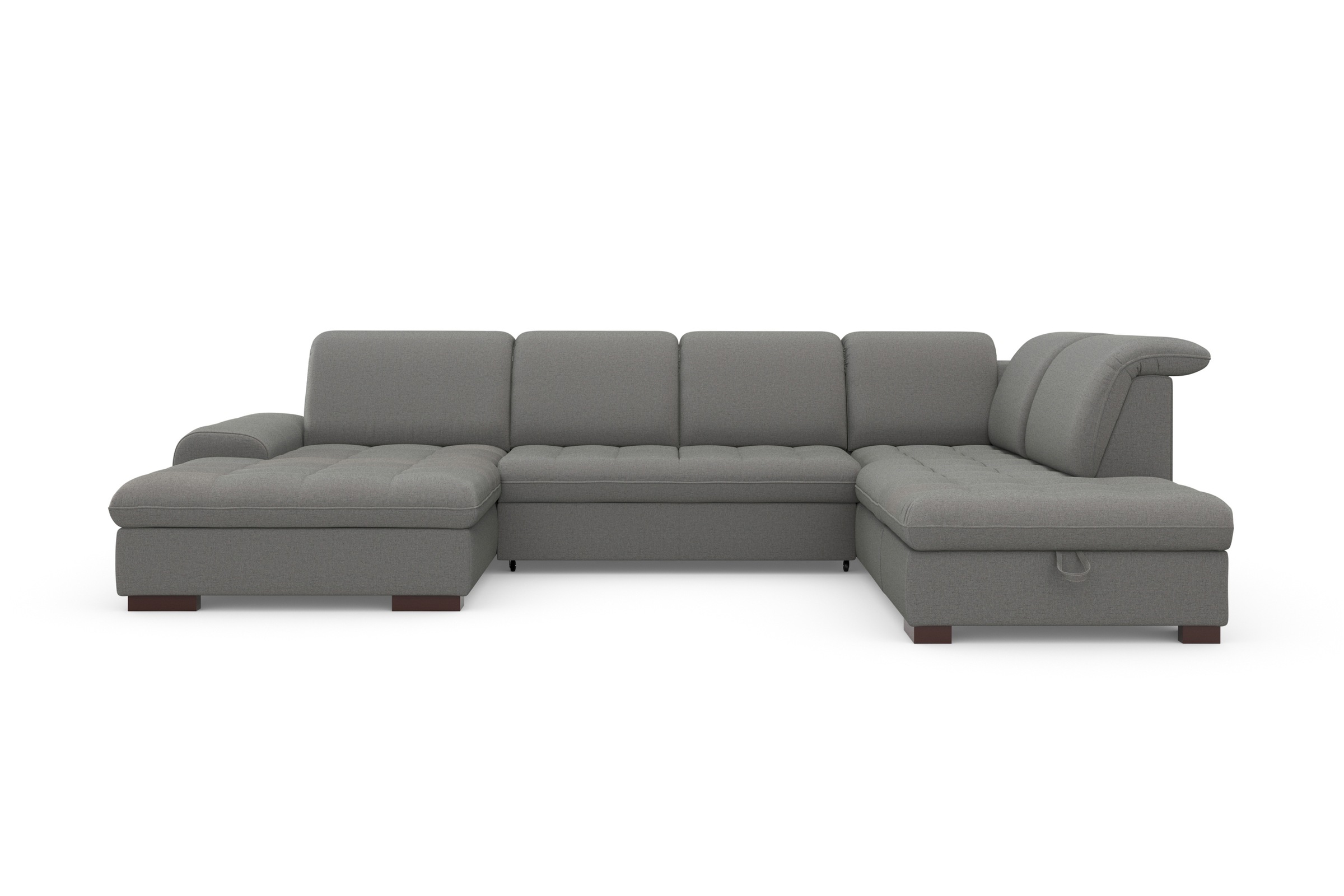 sit&more Wohnlandschaft "Luxor U-Form" wahlweise mit Bettfunktion, Bettkast günstig online kaufen