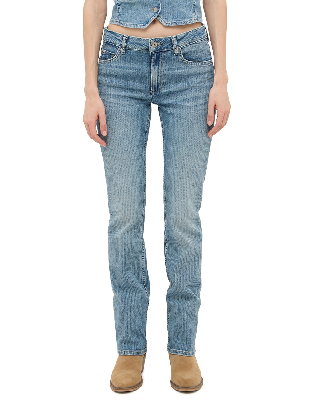 MUSTANG Bootcut-Jeans "Damen Style Shelby Slim Boot"