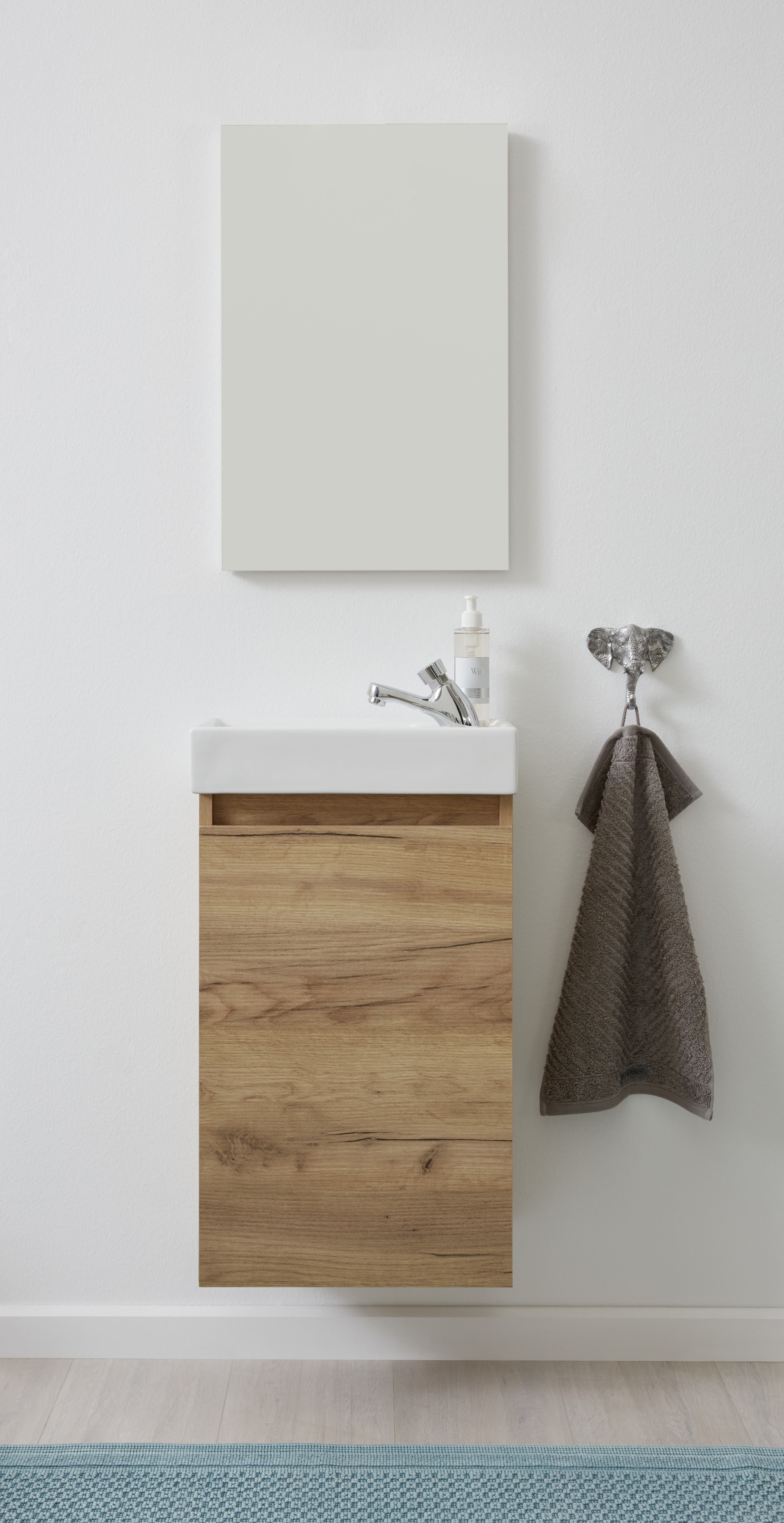 welltime Badmöbel-Set "Oslo 2-teilig" Komplett-Set, 3 Stk. tlg. günstig online kaufen