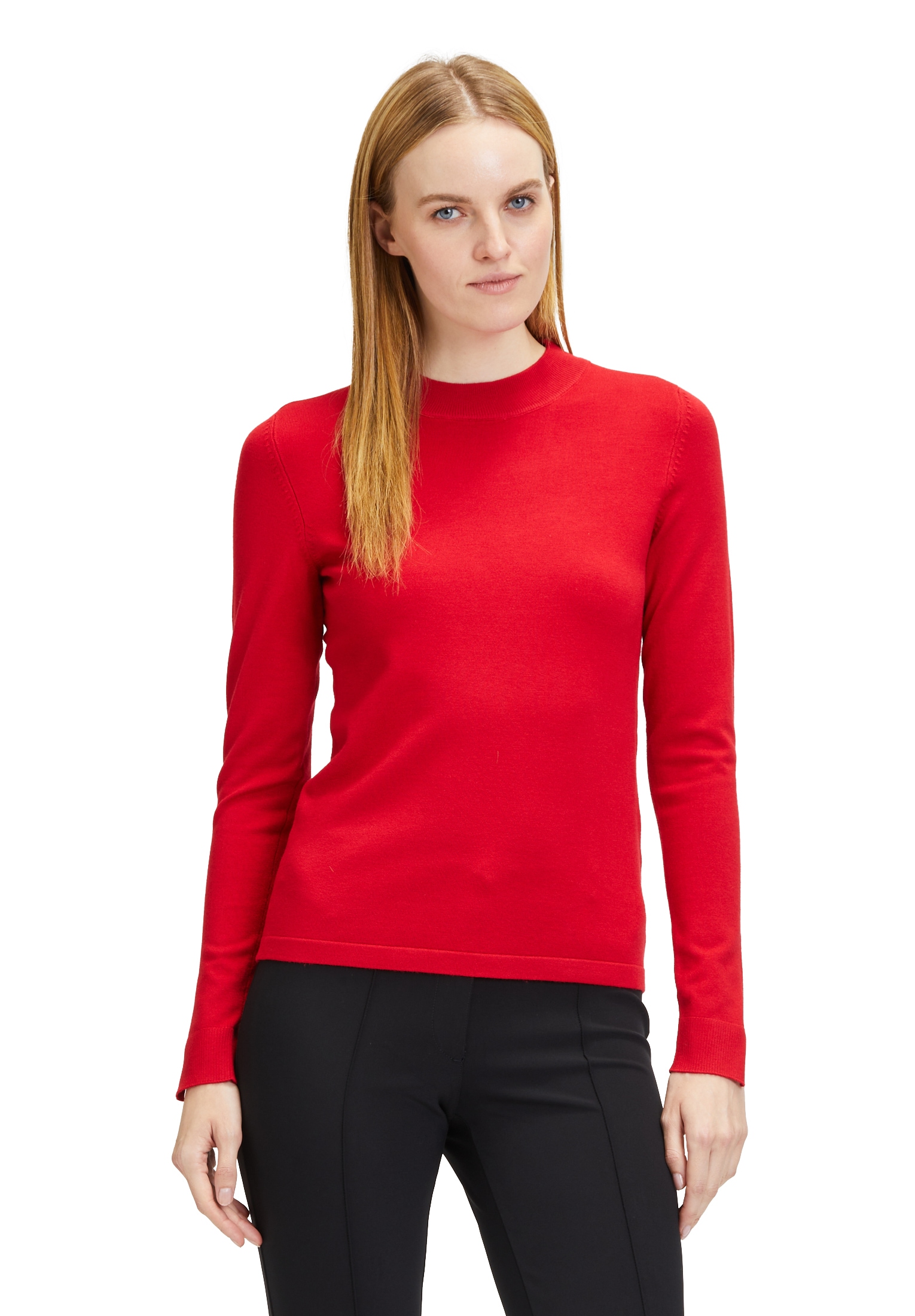 Betty Barclay Strickpullover »Betty Barclay Feinstrickpullover tailliert«, (1 tlg.), Strick