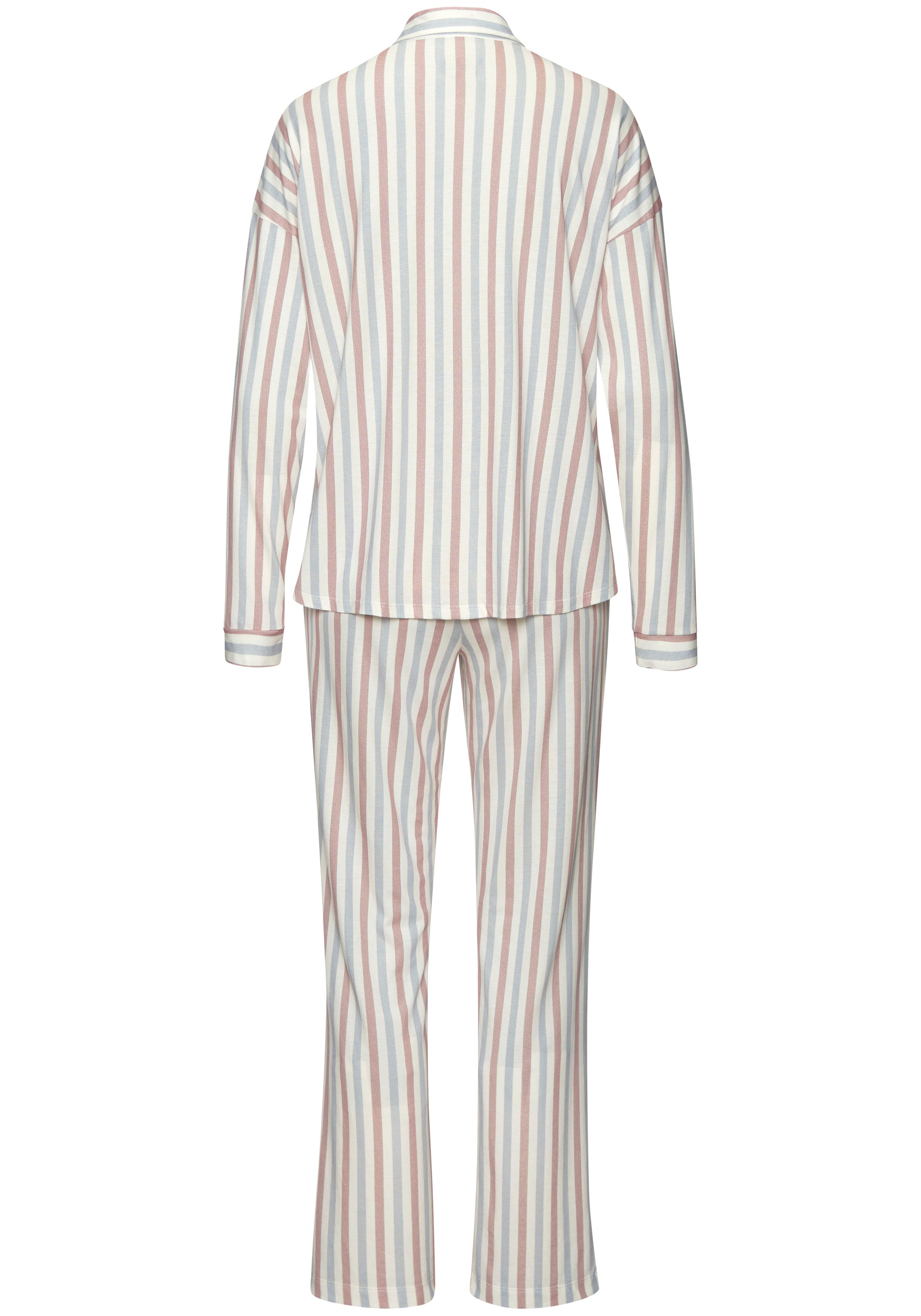 Thumbnail - Vivance Dreams Pyjama, (2 tlg.), in klassischem Schnitt