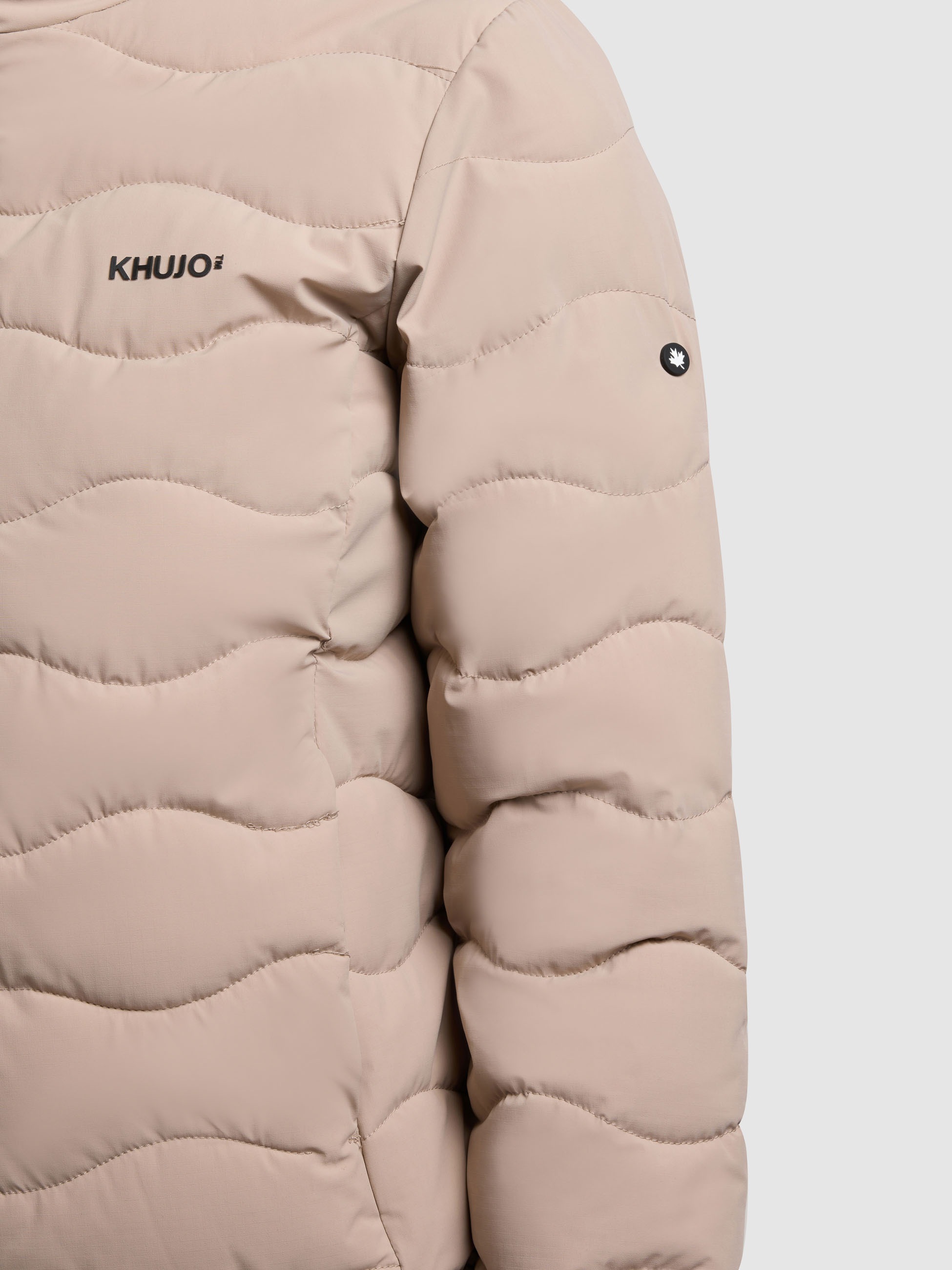 khujo Steppjacke »NARGO2« mit Kapuze