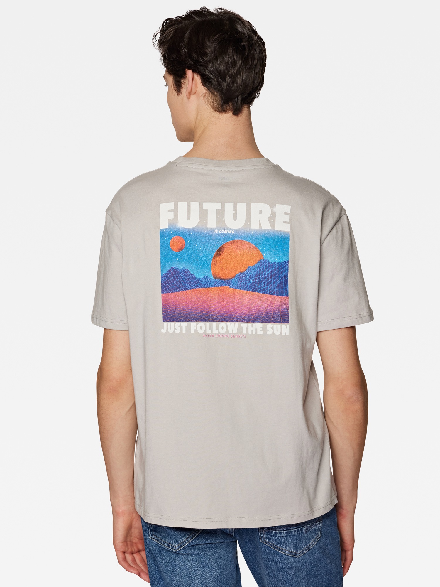 Mavi T-Shirt »FUTURE PRINTED TEE«, T-Shirt mit Druck