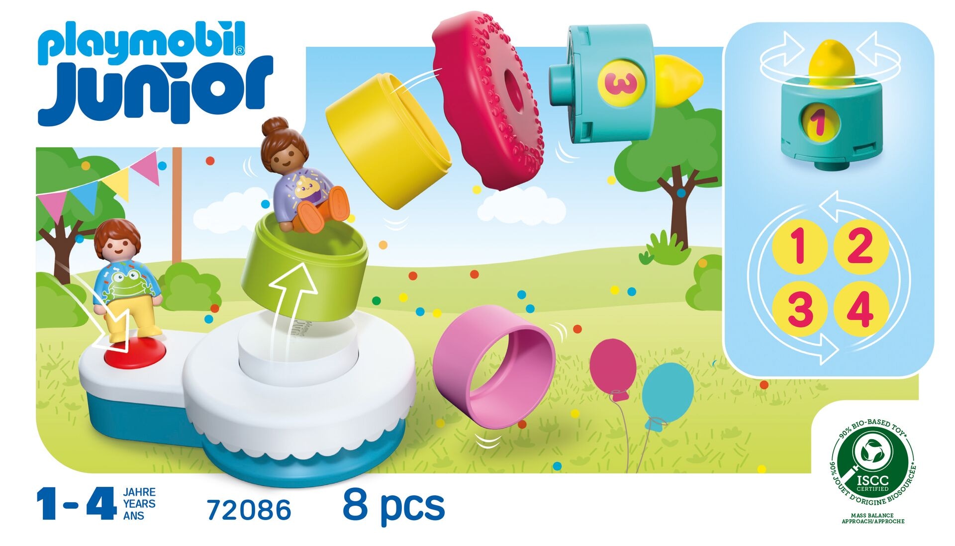 Playmobil® Konstruktions-Spielset »Geburtstagstorte (72086), JUNIOR« Made in Europe