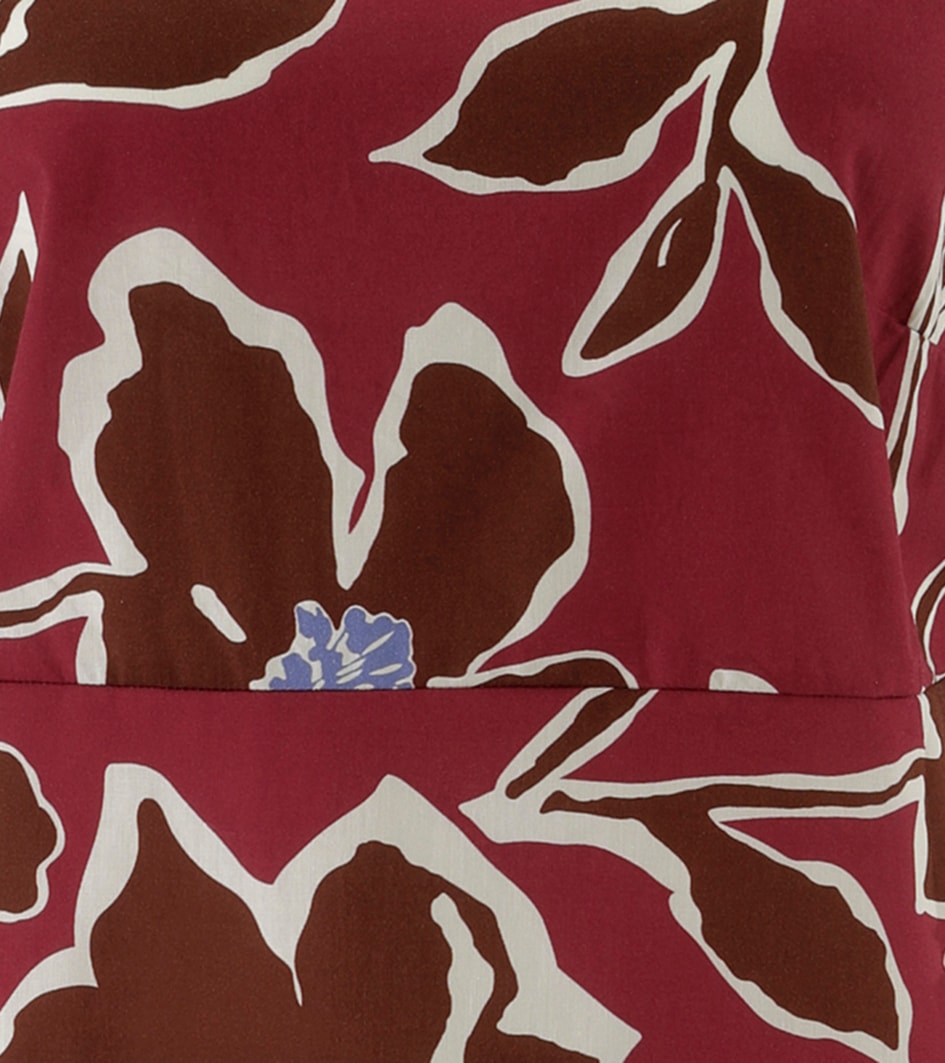 Aniston SELECTED Sommerkleid mit malerischen Blumen, Blüten und Blättern - NEUE KOLLEKTION