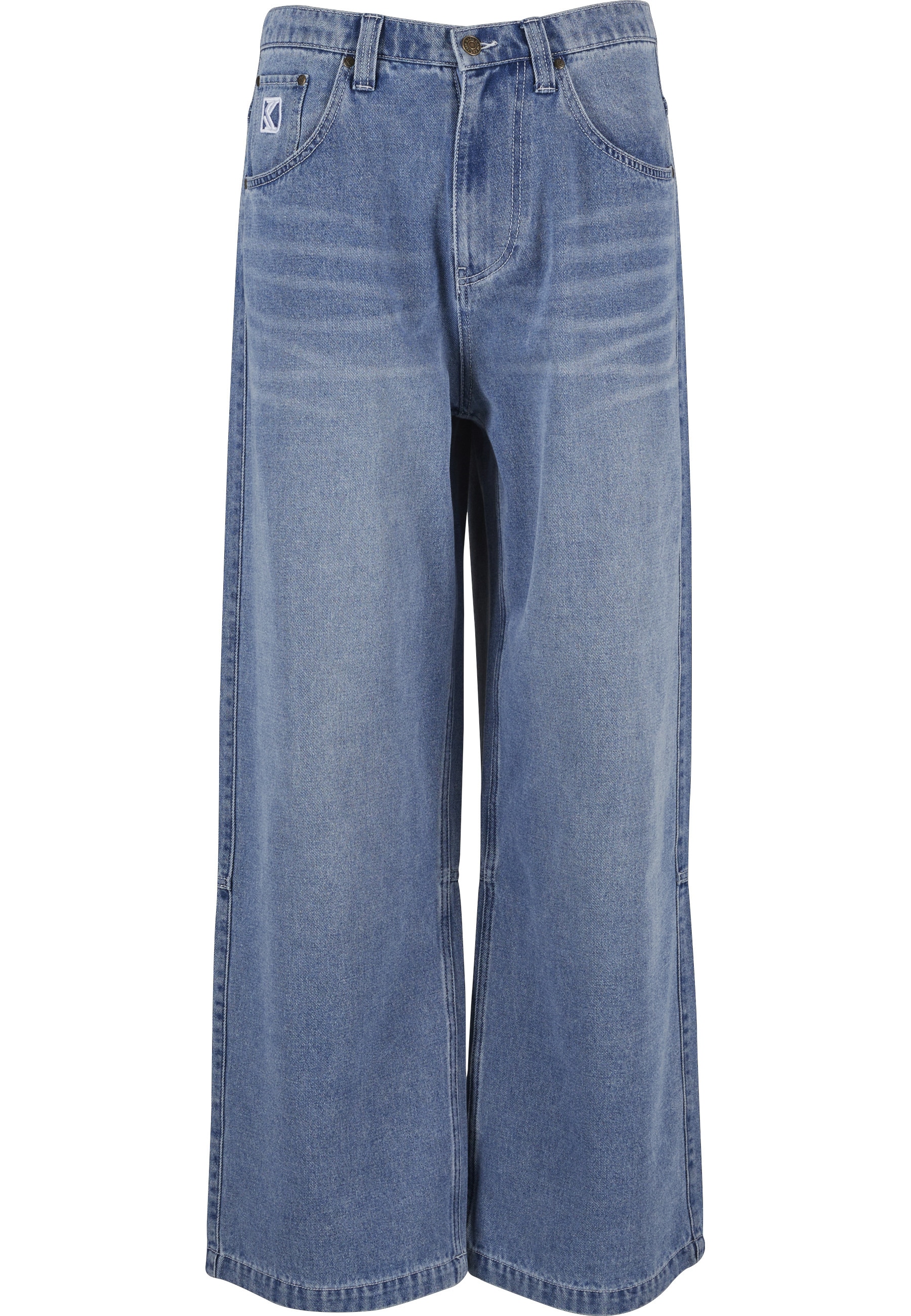 Karl Kani Bequeme Jeans "Karl Kani OG Aop Back Pocket Relaxed Baggy" günstig online kaufen