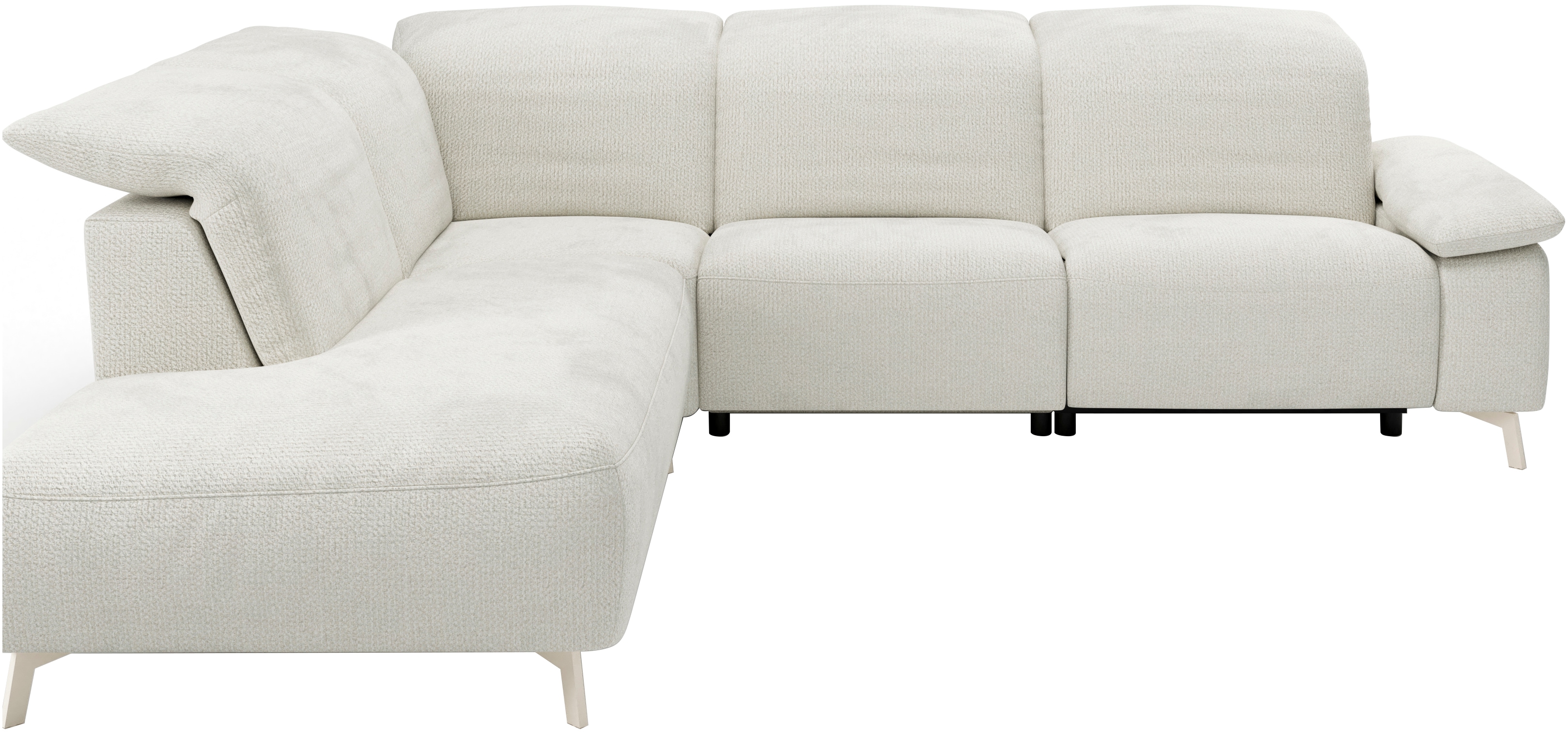Musterring Ecksofa "MR 370, intelligenter Komfort im modernen Design" Optionale Relaxfunktion, flexible Kopfteile & klappbare Armlehnen