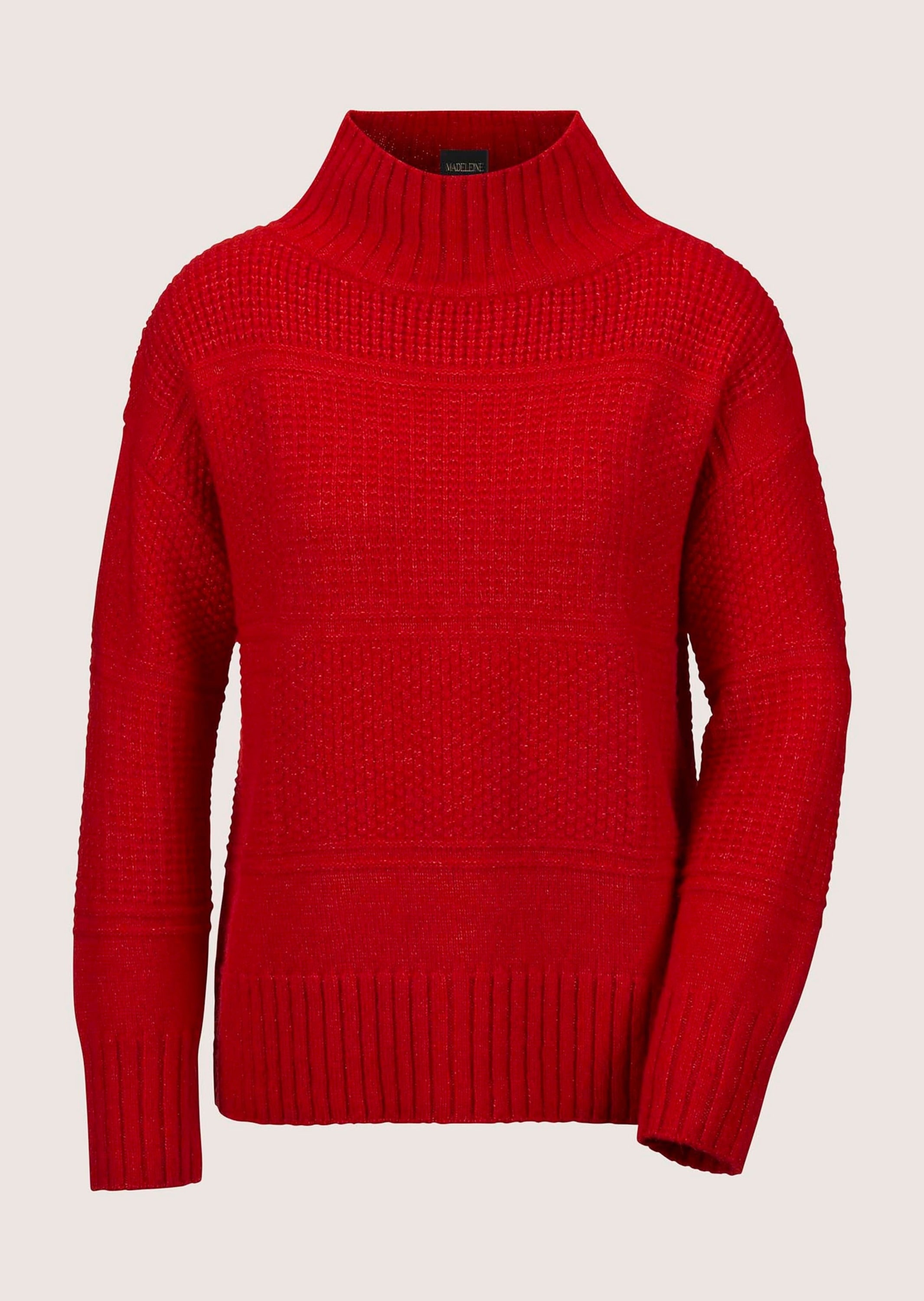 MADELEINE Longpullover "Pullover Stehkragen-Pullover" günstig online kaufen