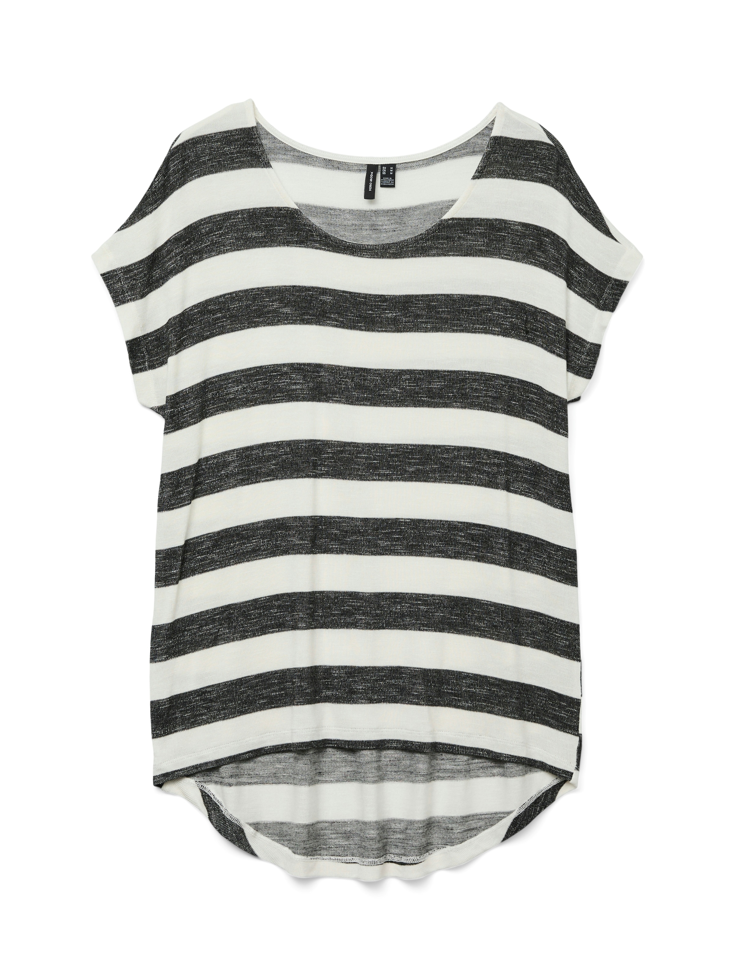 Vero Moda Kurzarmshirt »VMWIDE STRIPE SL TOP GA JRS NOOS«
