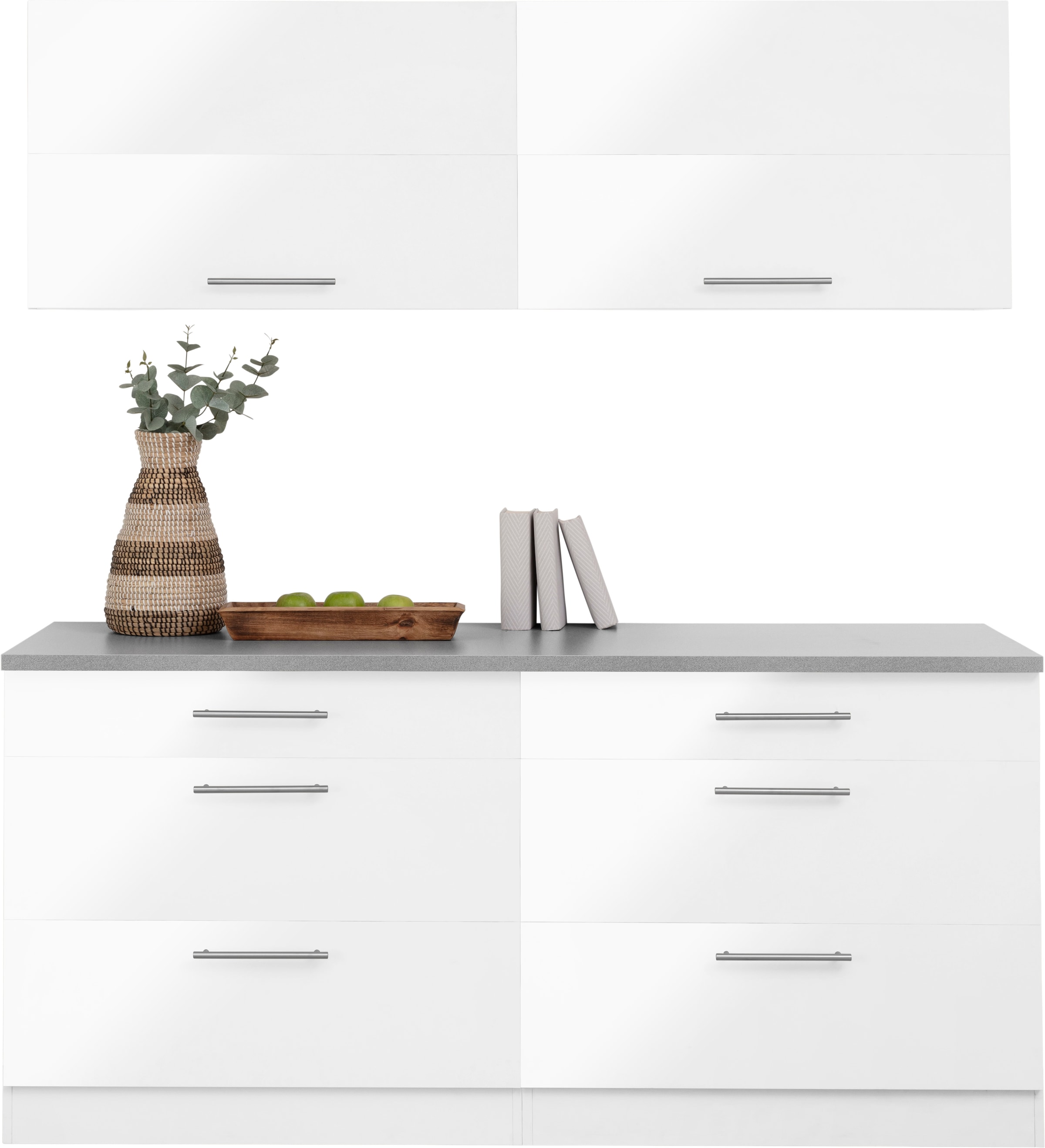 wiho Küchen Küche "Cali", ohne Geräte, Gesamtbreite 180 cm