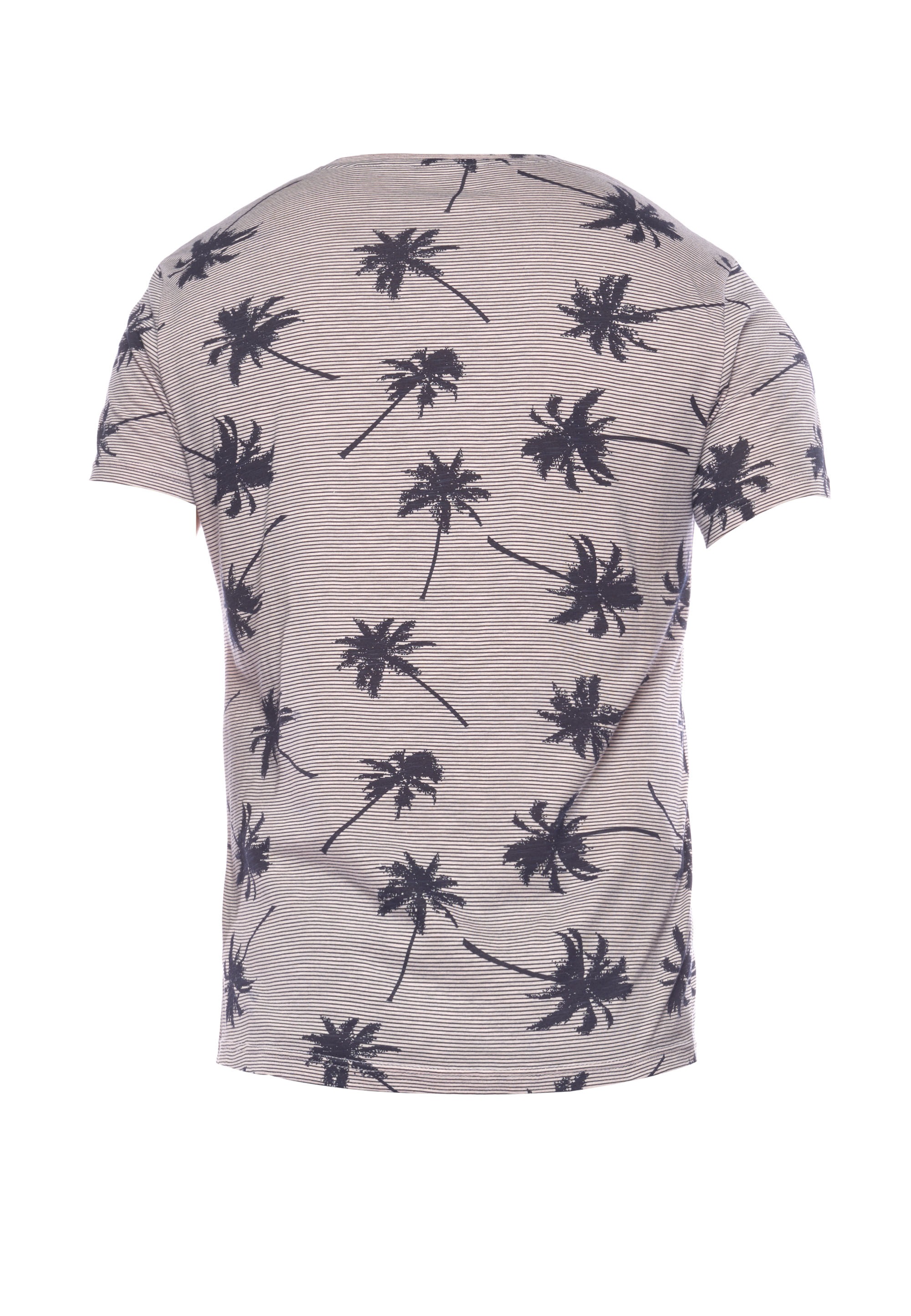 Le Temps Des Cerises T-Shirt, mit Palmendruck