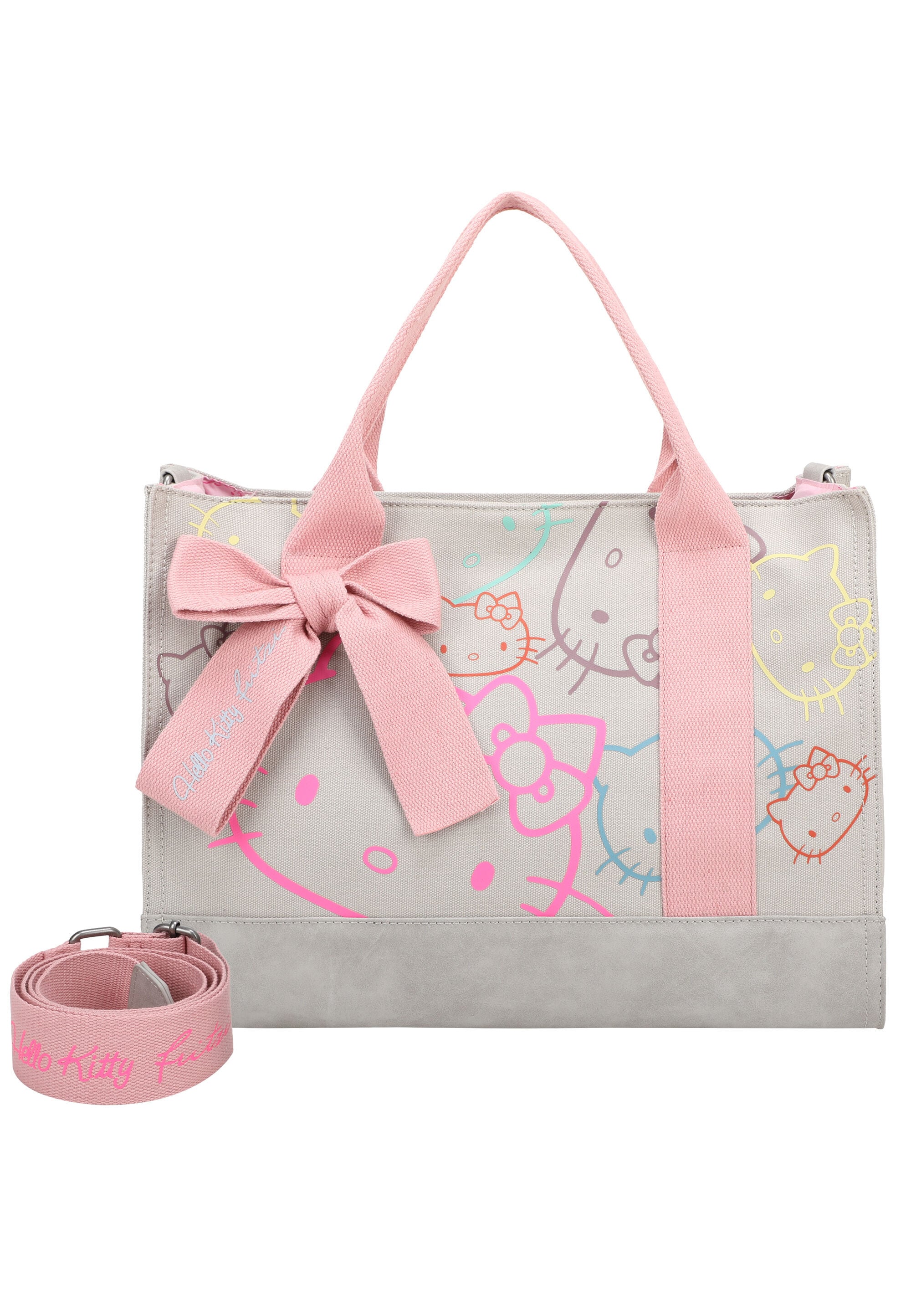 Fritzi aus Preußen Shopper "Hello Kitty fritzi Tote Bag Canvas Limited Outline" mit Hello-Kitty-Prints