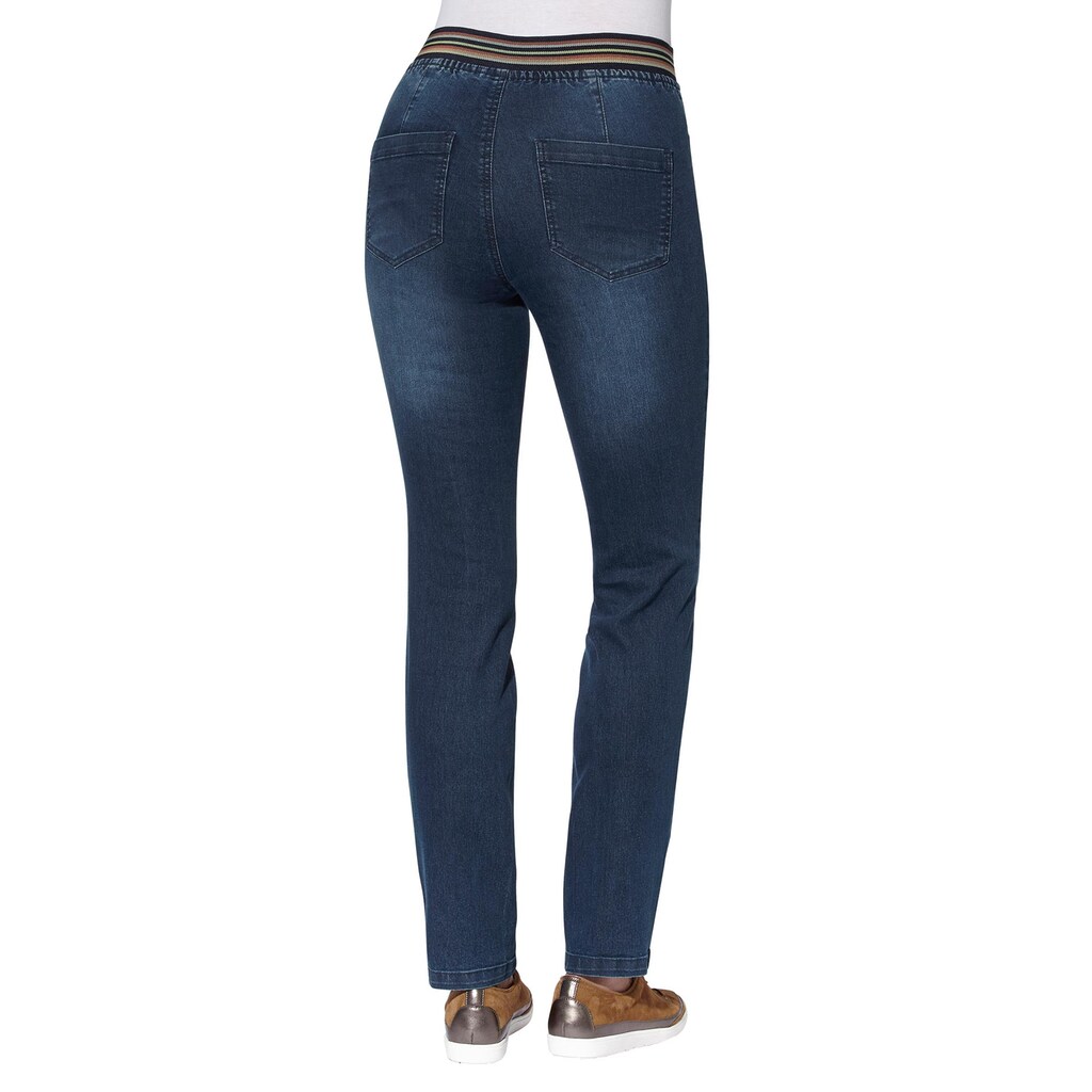 Classic Basics Schlupfjeans, (1 tlg.)