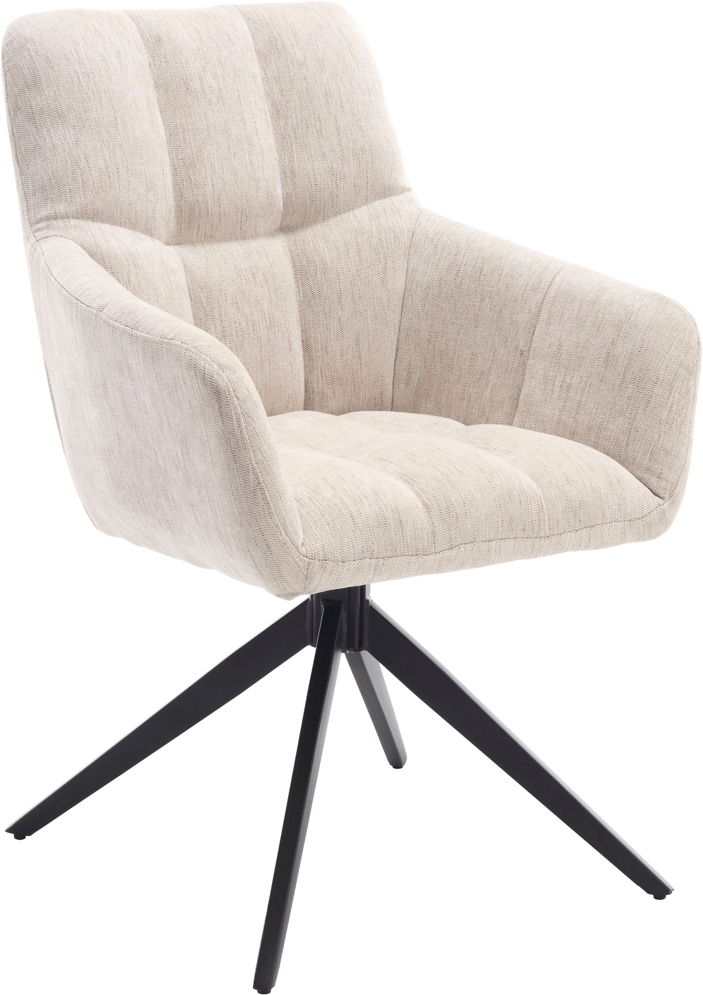 Home affaire Drehstuhl "Nizza", (Set), 2 St., Boucle, Hochwertiger Stoff un günstig online kaufen