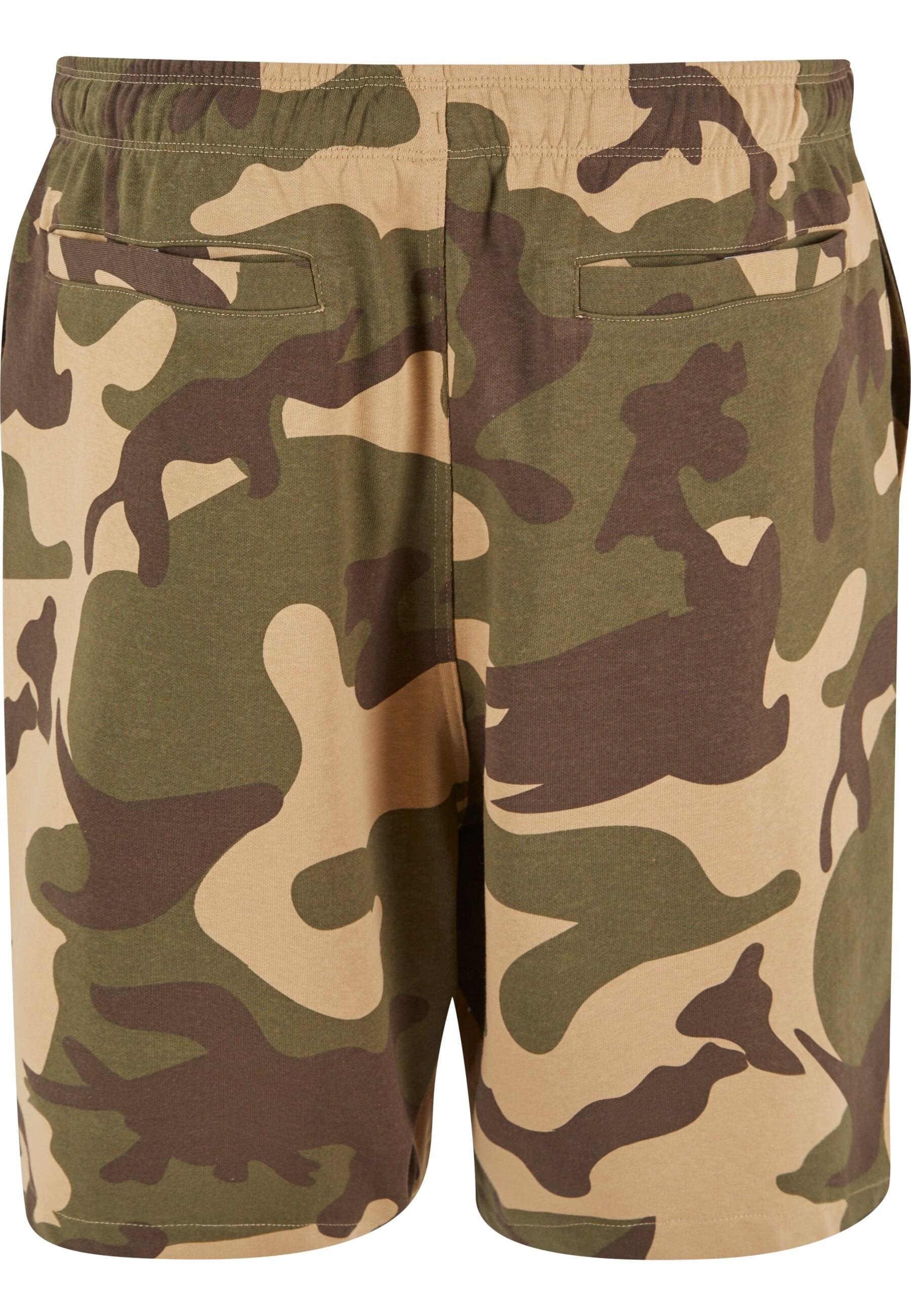 URBAN CLASSICS Shorts »Urban Classics Herren Easy Camo Shorts«, (1 tlg.)