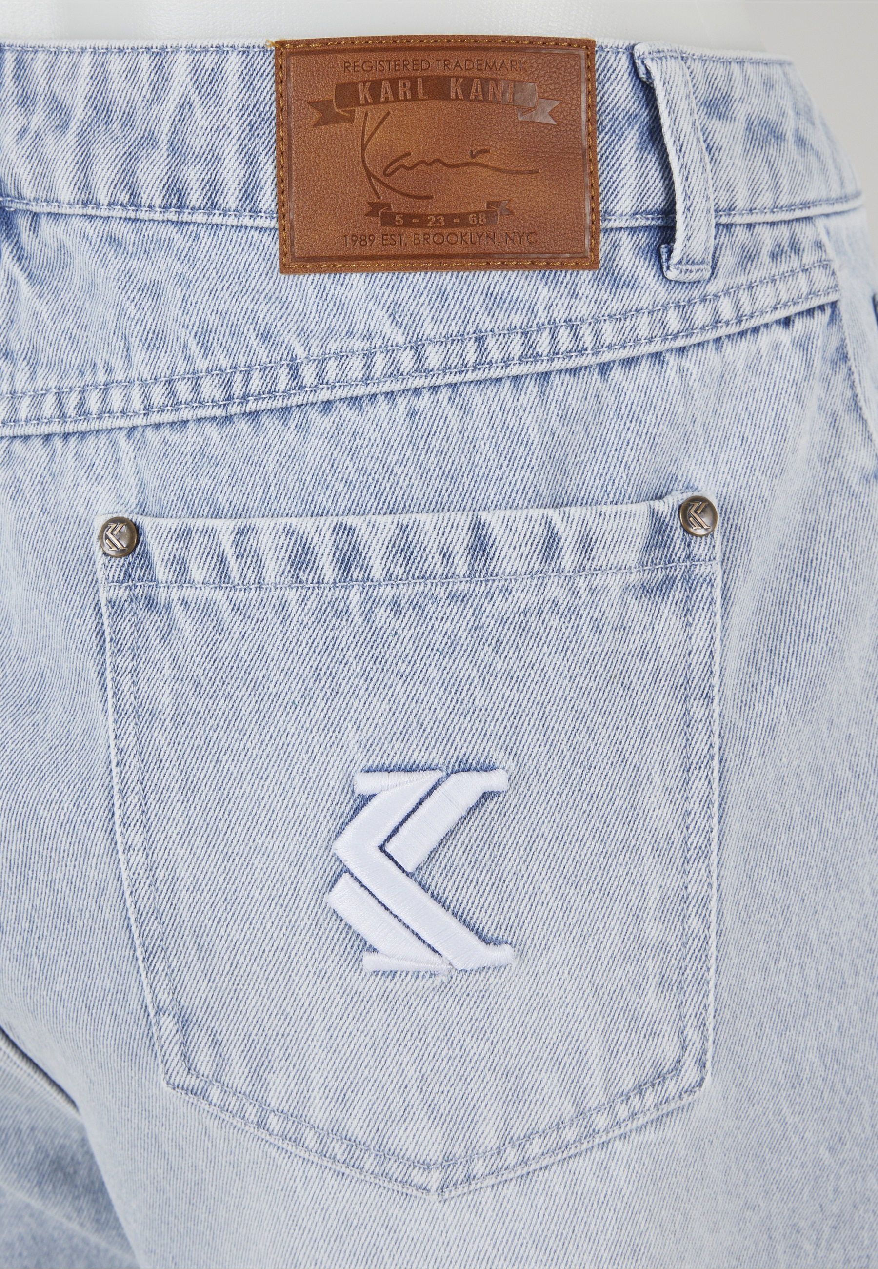 Karl Kani Shorts »Karl Kani Damen Karl Kani OG Slit Denim Shorts«