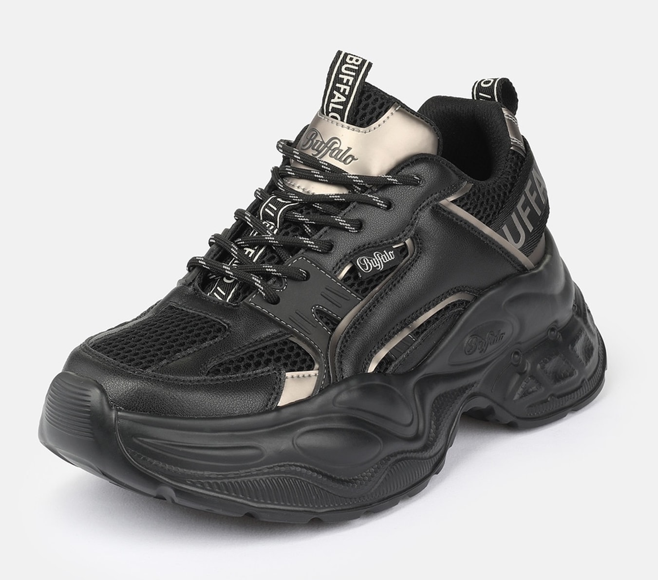 Buffalo Plateausneaker "Yuno one" Halbschuh, Schnürschuh, Retro-Sneaker mit günstig online kaufen