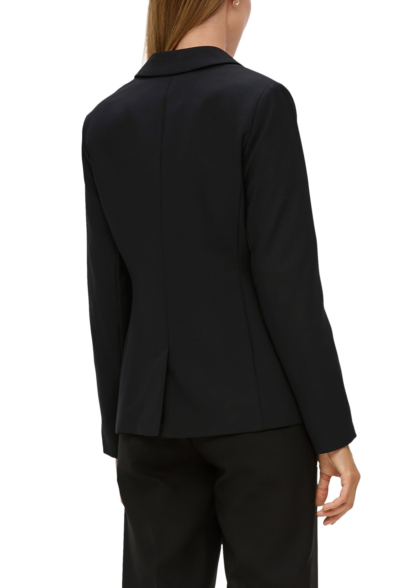 s.Oliver BLACK LABEL Kurzblazer, mit Stretch und 1-Knopf-Verschluss günstig online kaufen