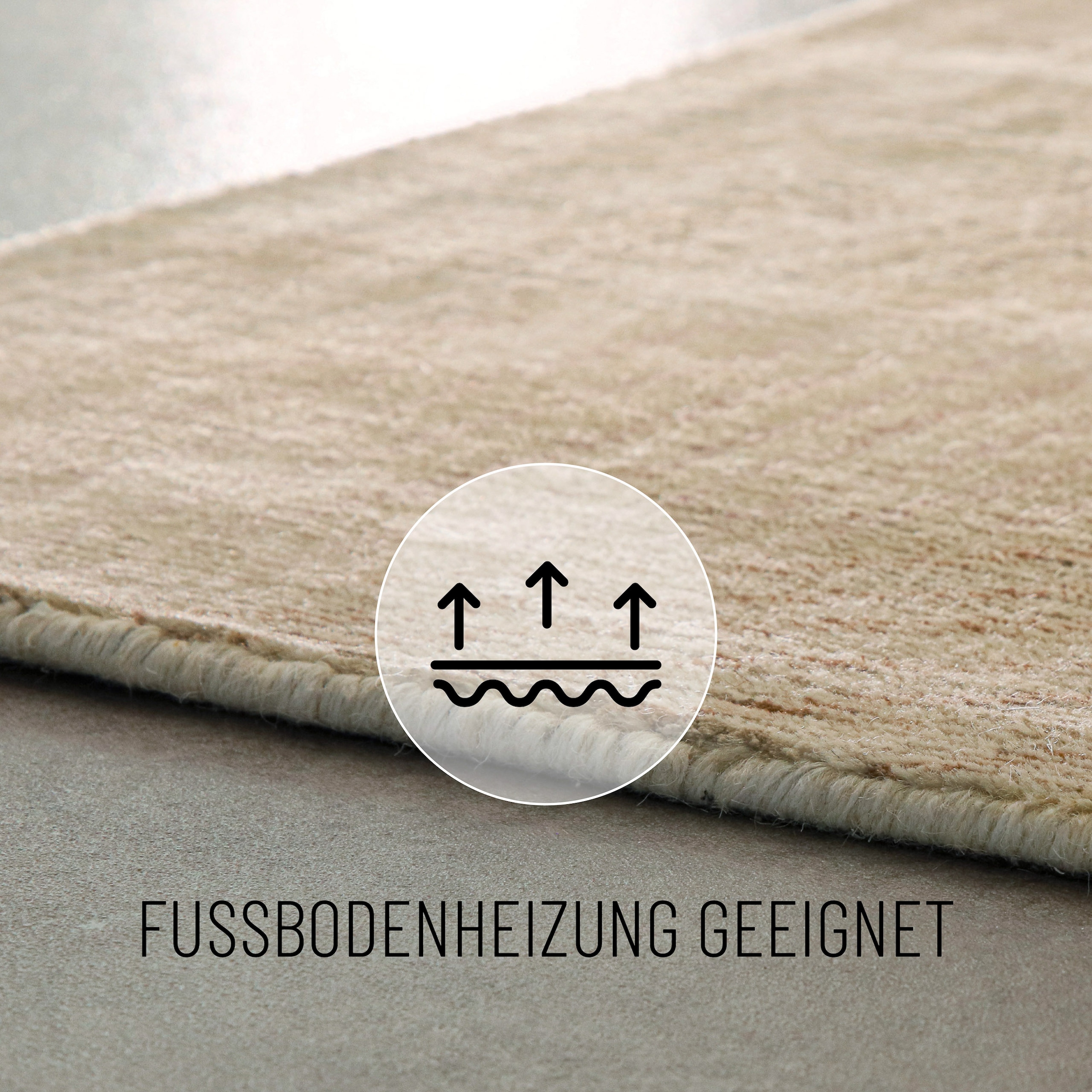 Wecon home Teppich »Skai«, rechteckig, 6 mm Höhe, Teppich, modern, abstrakt, handgetuftet, robust, pflegeleicht, dezent