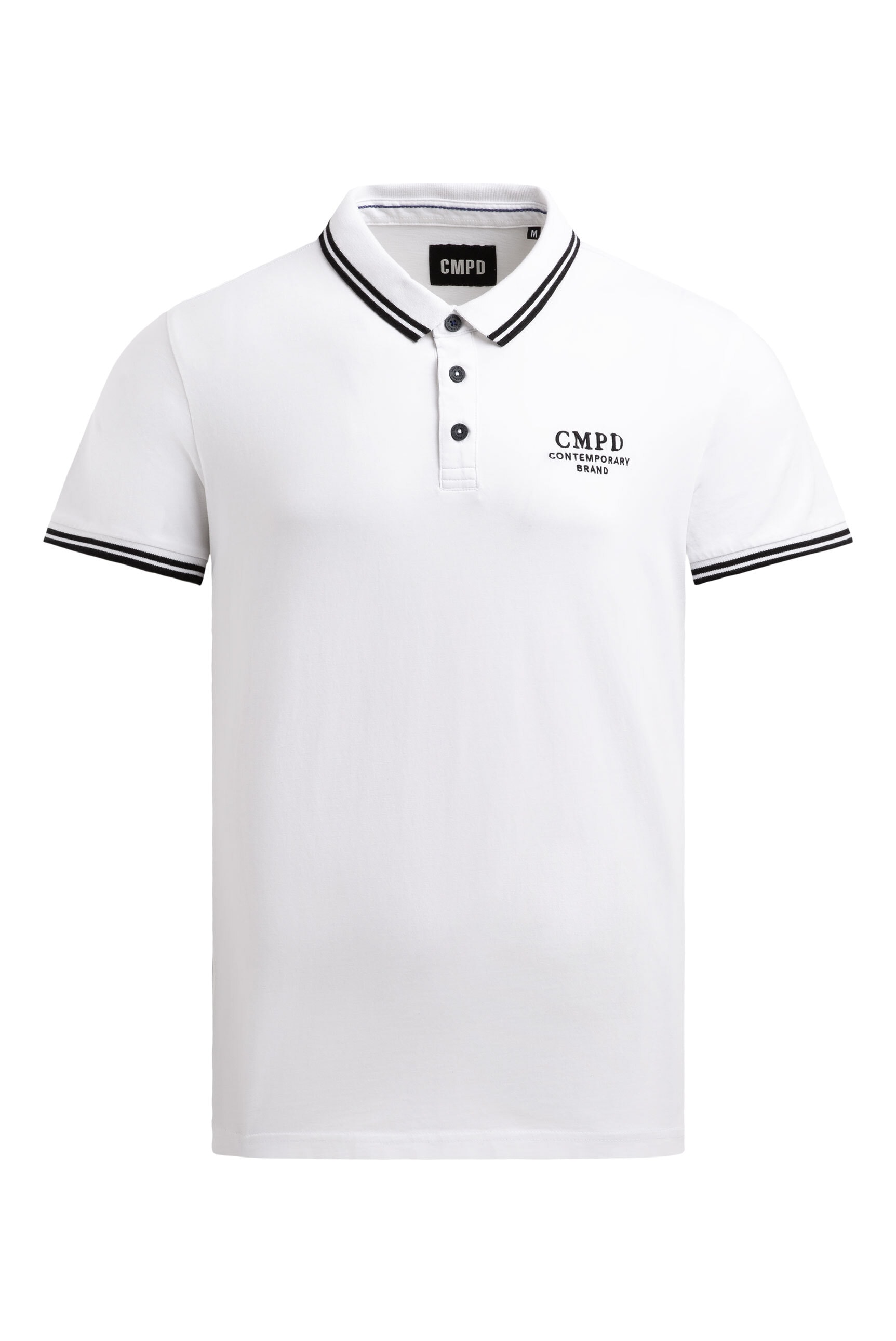 CMPD Poloshirt mit Seitenschlitze