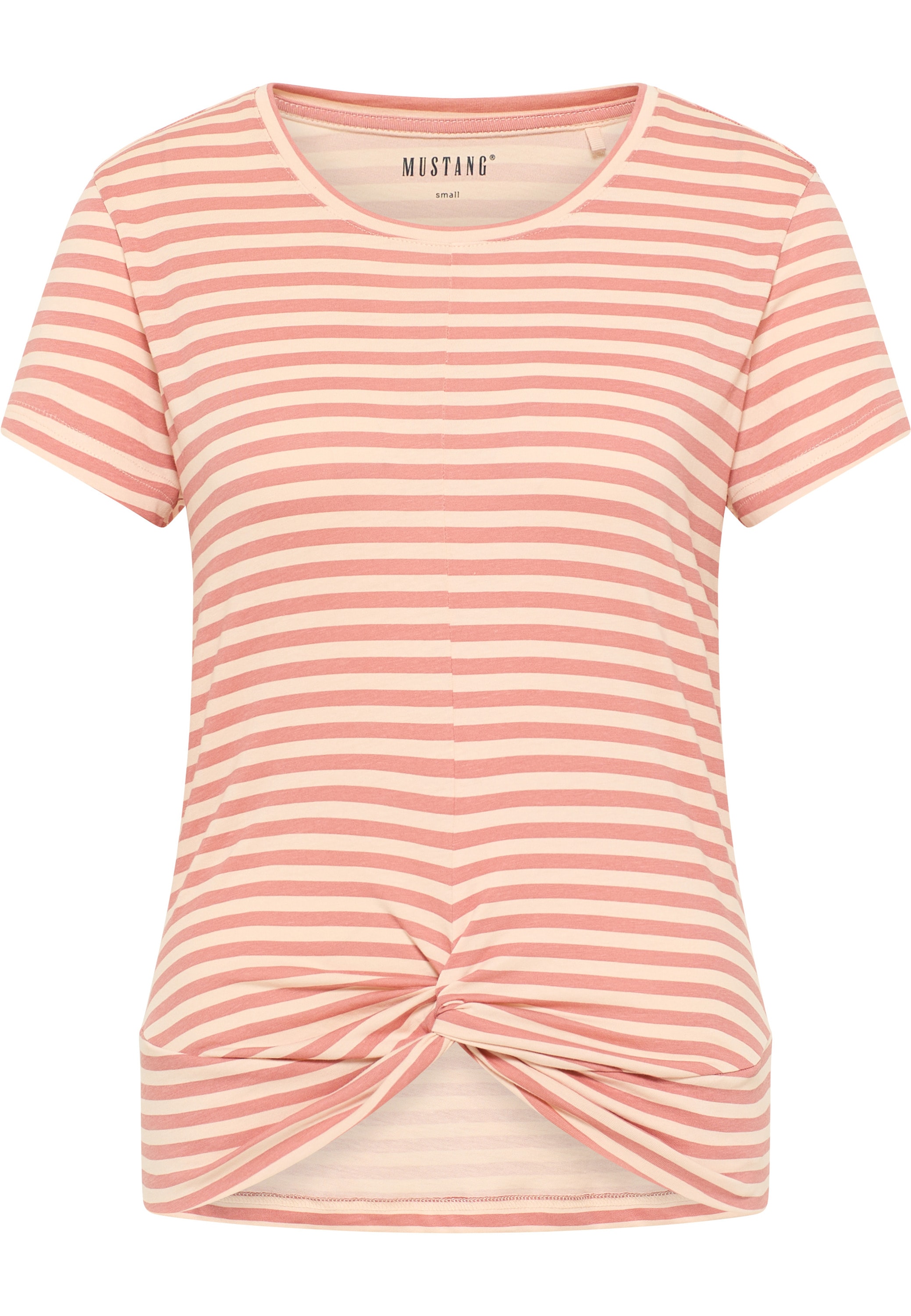 »Style BAUR T-Shirt MUSTANG Alexia C für kaufen | Knot«