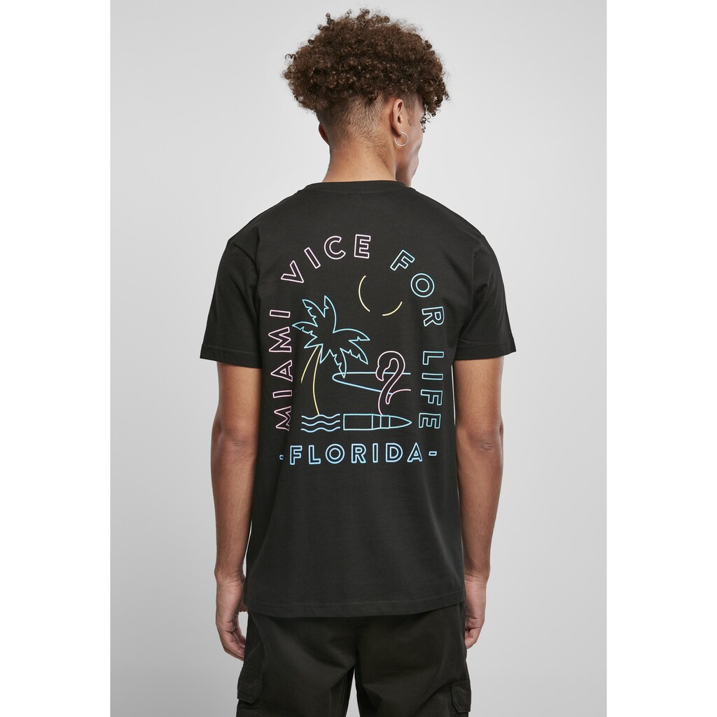 Merchcode Kurzarmshirt »Merchcode Herren Miami Vice Florida Tee«, (1 tlg.)