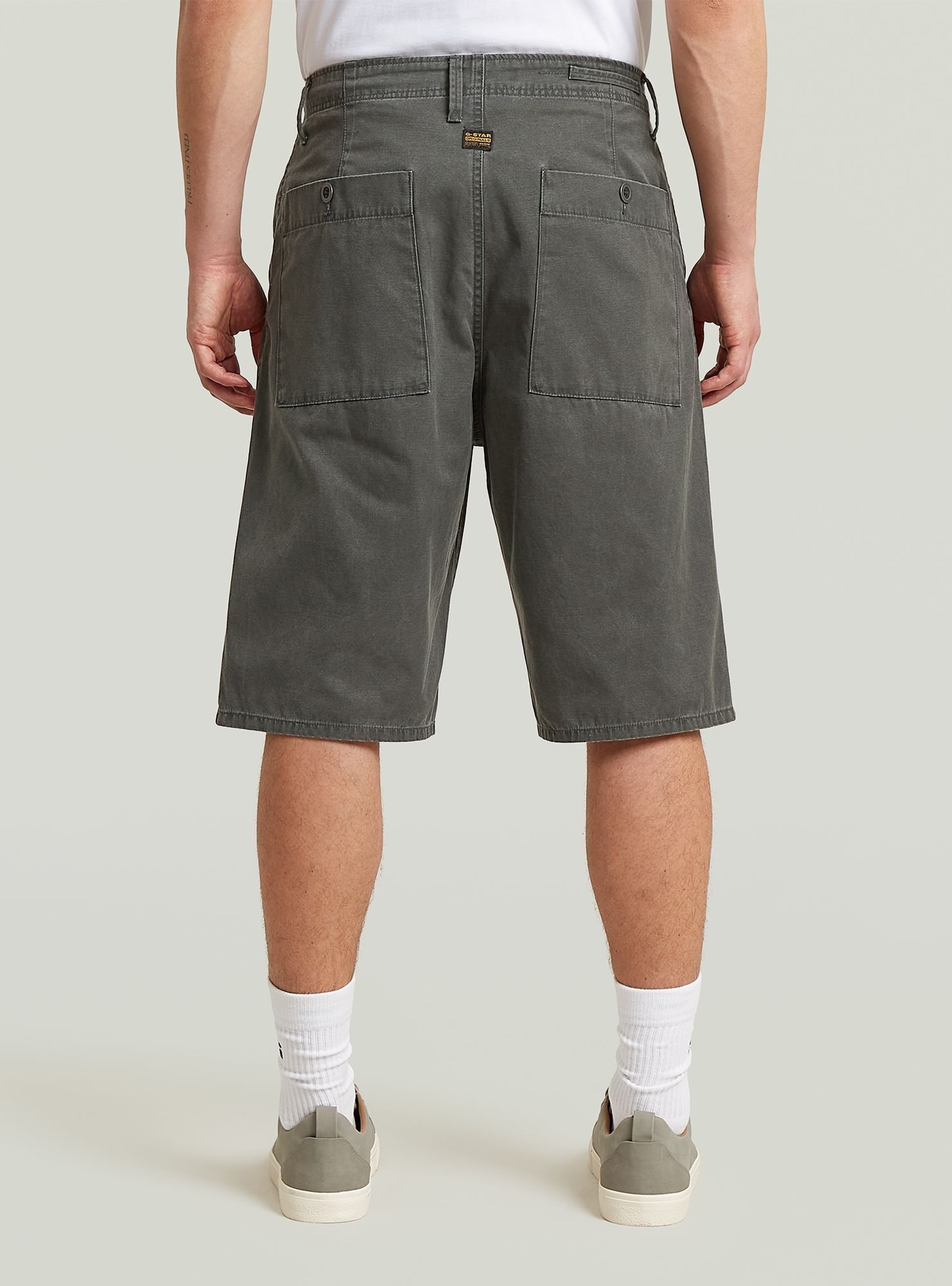 G-STAR Chinoshorts "Pleated Chino Shorts" günstig online kaufen