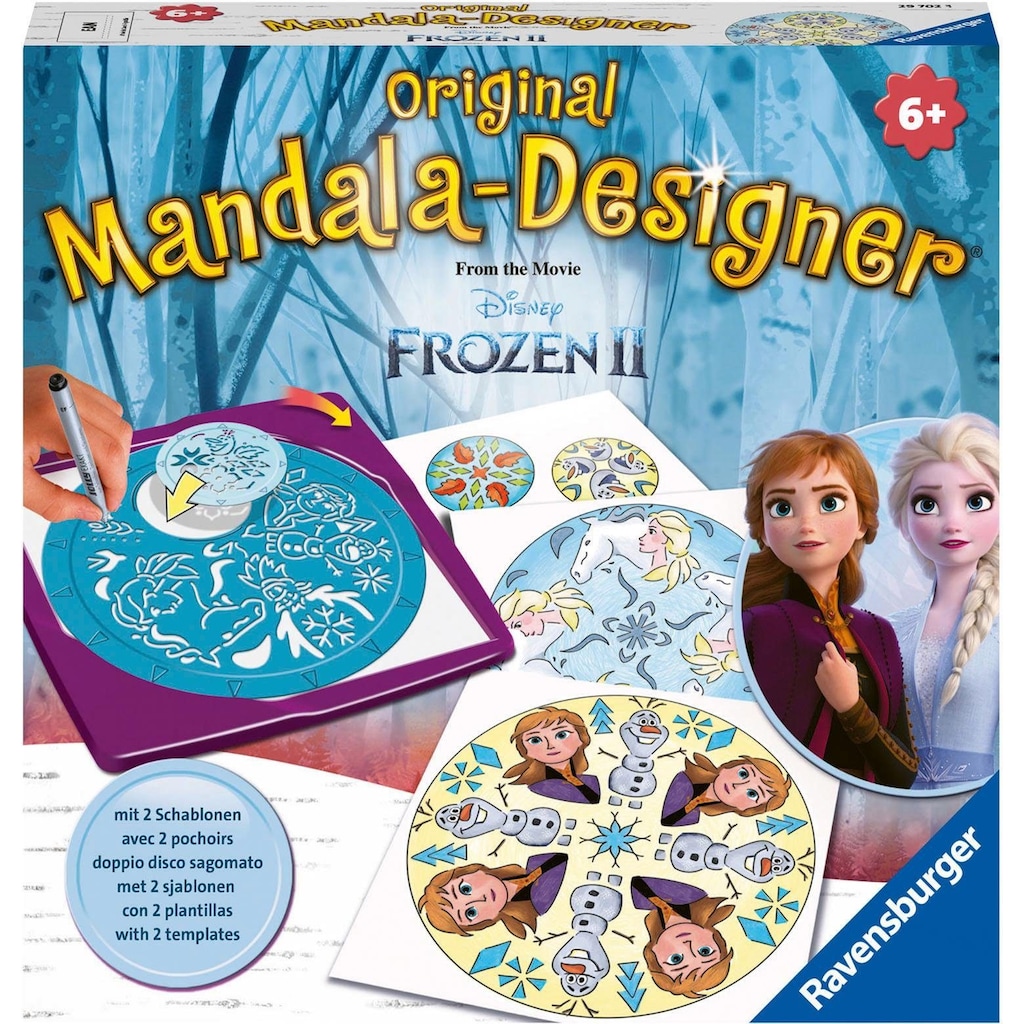 Ravensburger Malvorlage »Original Mandala-Designer® - Disney Frozen II«, Made in Europe, FSC® - schützt Wald - weltweit