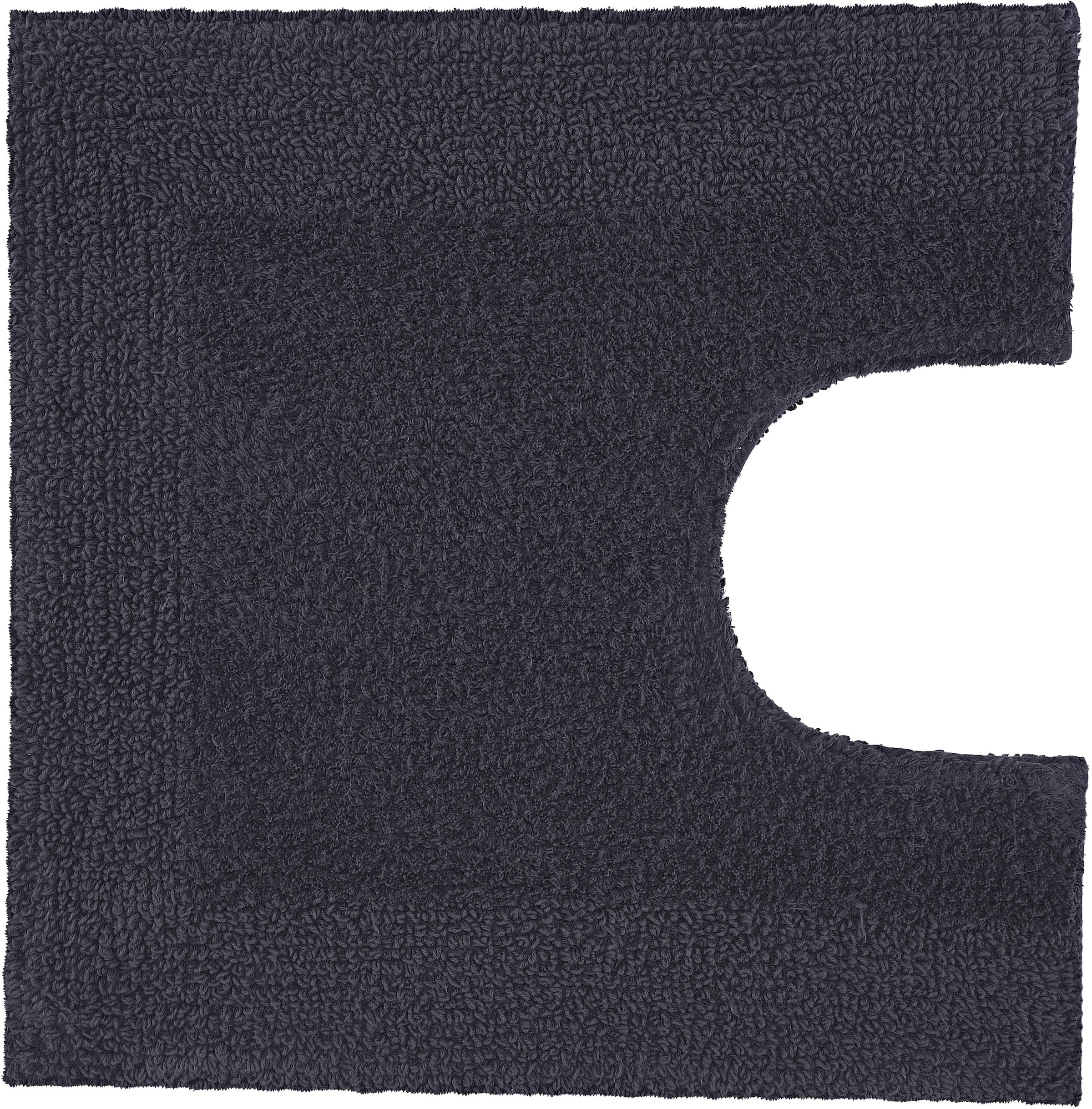 Kleine Wolke Badematte »Cotone«, fußbodenheizungsgeeignet-beidseitig nutzbar, Badteppich, Uni Farben, reine Baumwolle, waschbar