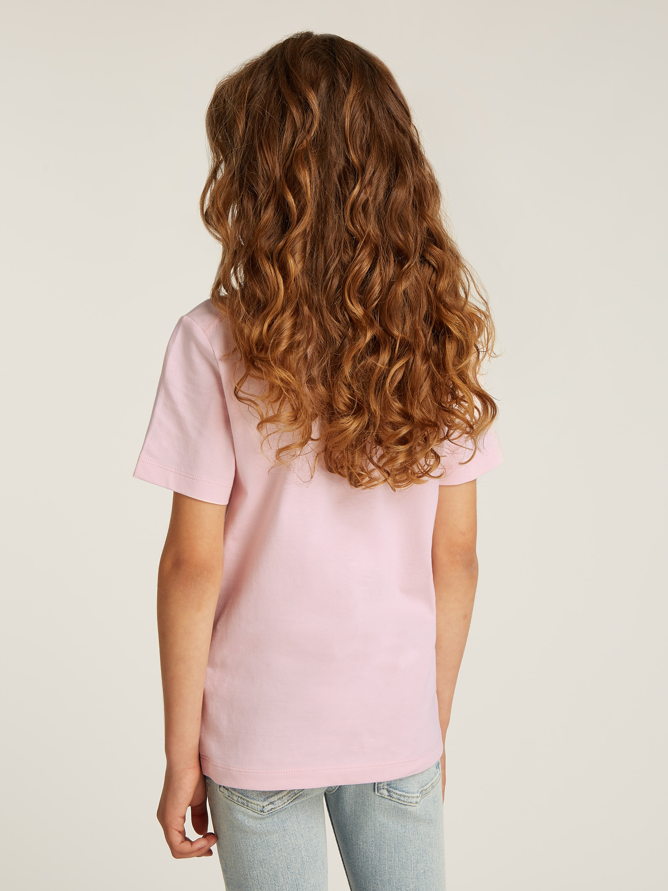 Calvin Klein Jeans Rundhalsshirt »CK MONOGRAM SS T-SHIRT« für Kinder bis 16 Jahre mit Logoschriftzug