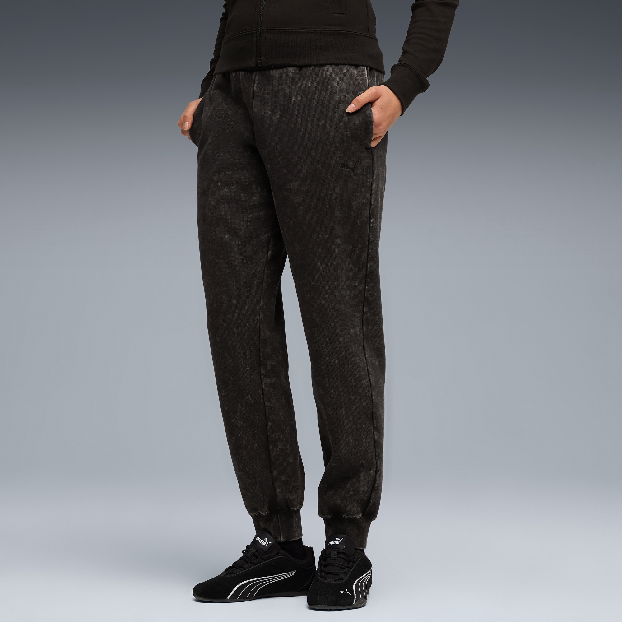 PUMA Trainingshose "ESS ELEVATED COMFORT WASH SWEATPANTS FL CL" günstig online kaufen