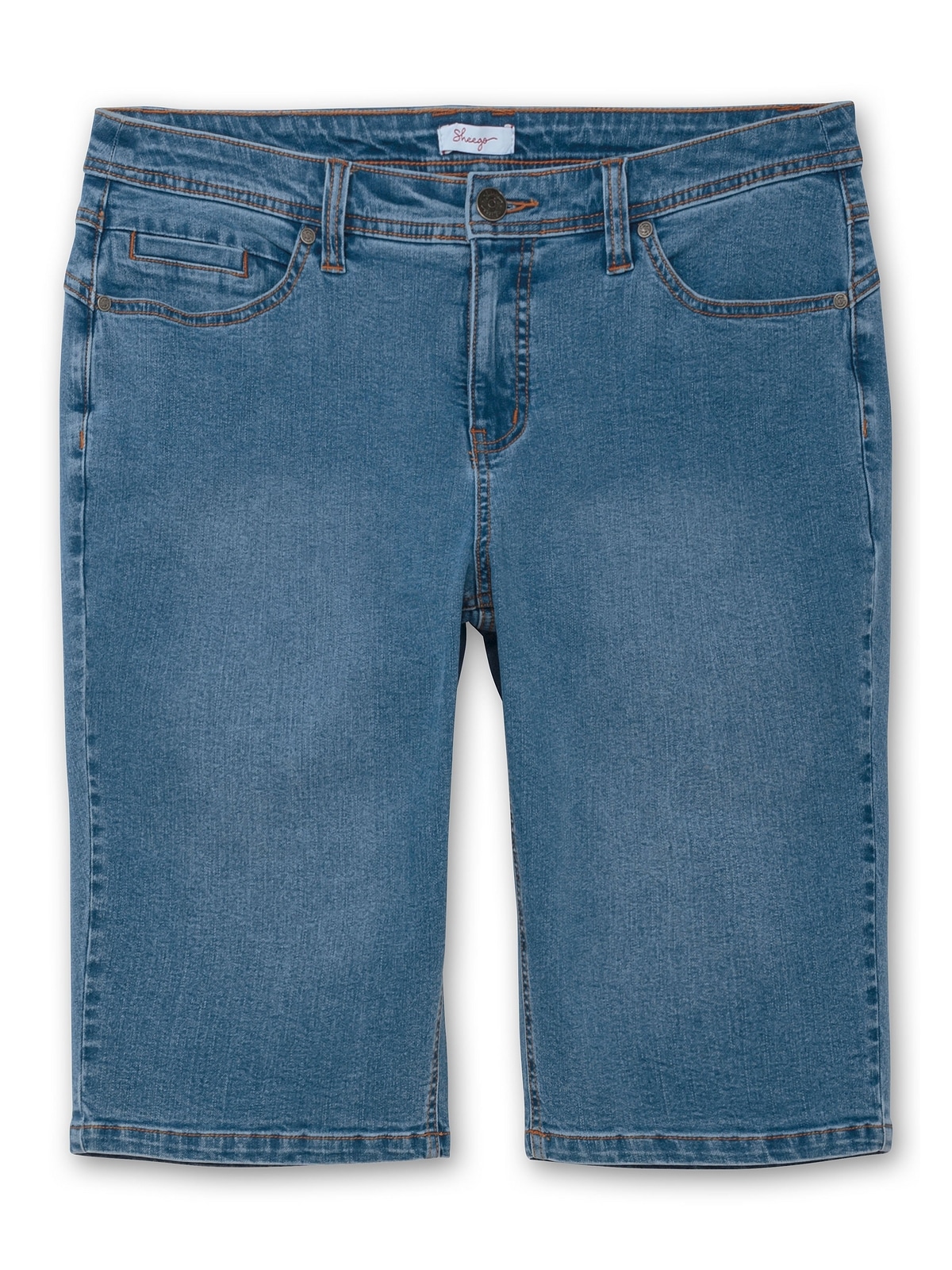 Sheego Jeansbermudas »Große Größen«, im Curvy-Schnitt PIA