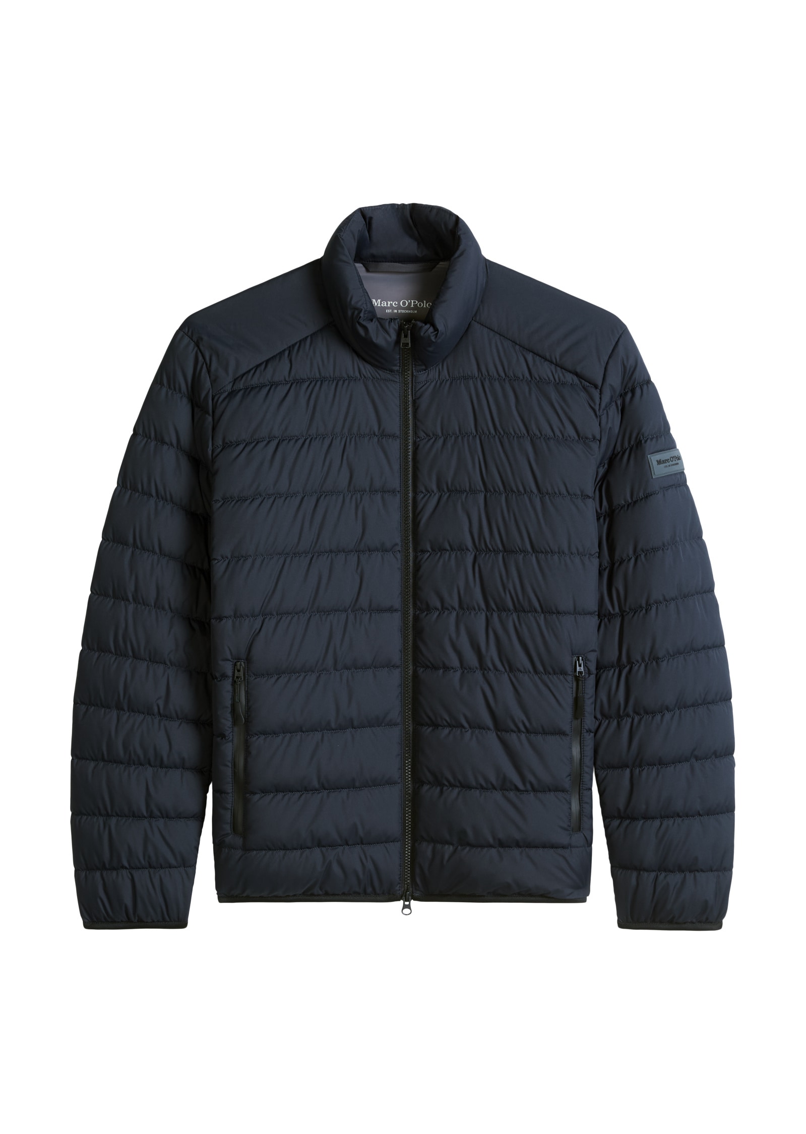 Marc O'Polo Outdoorjacke »aus recycelter Qualität« ohne Kapuze