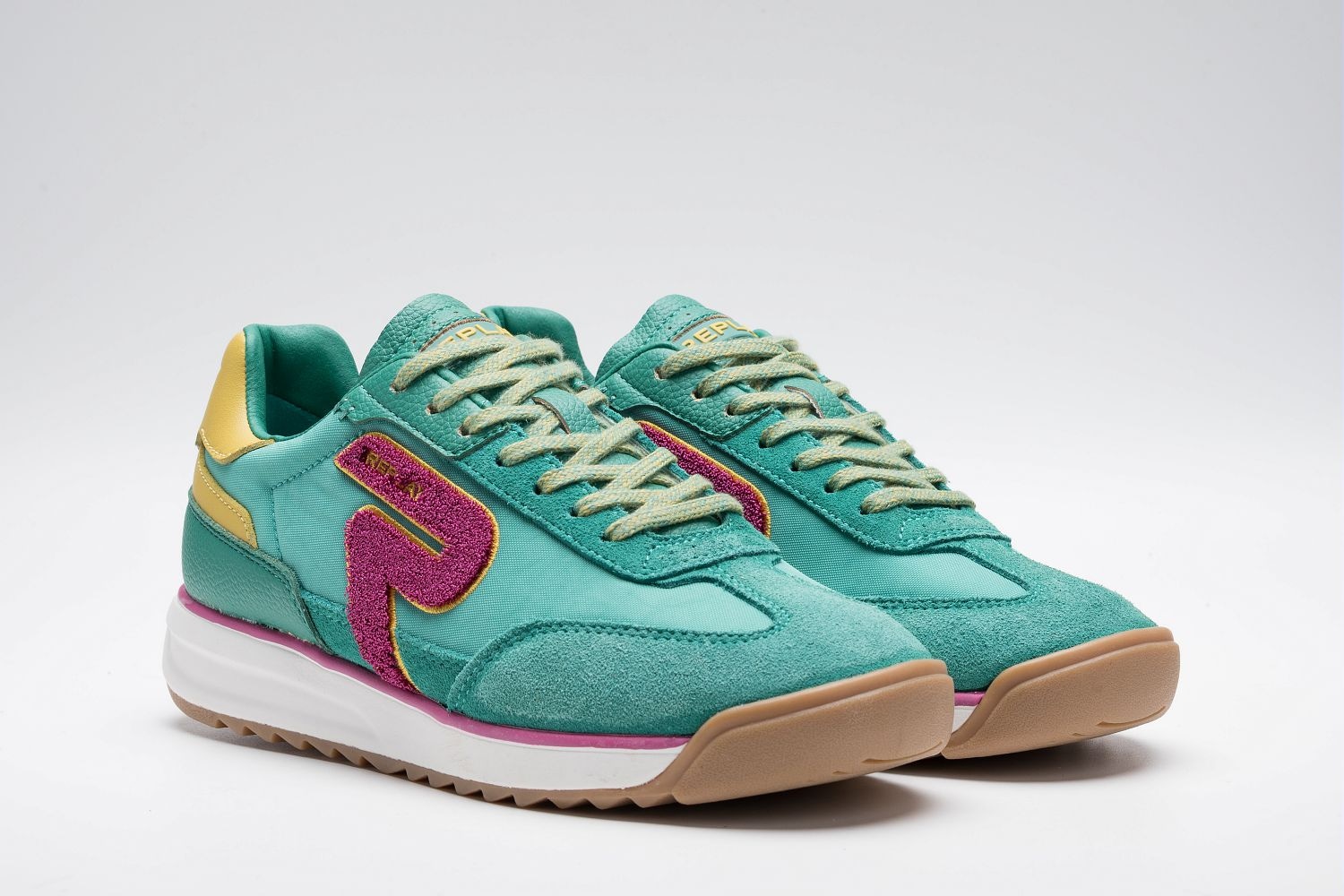 Replay Keilsneaker Trend-Sneaker, Halbschuh, Schnürschuh mit Profilsohle günstig online kaufen