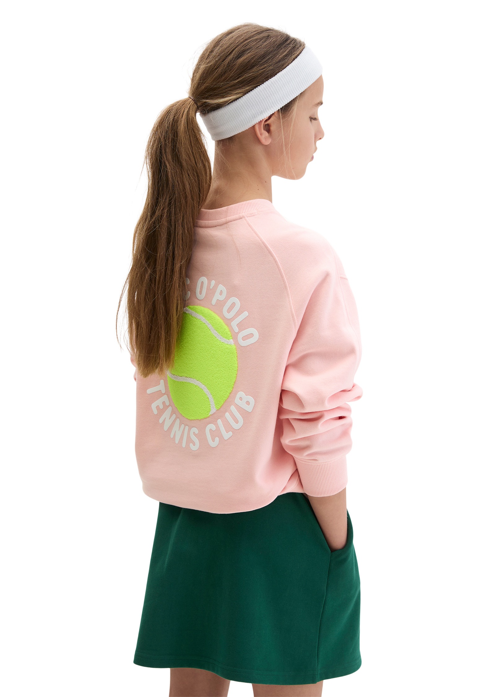 Marc O'Polo Sweatshirt »mit beidseitigen Tennisball-Highlights«
