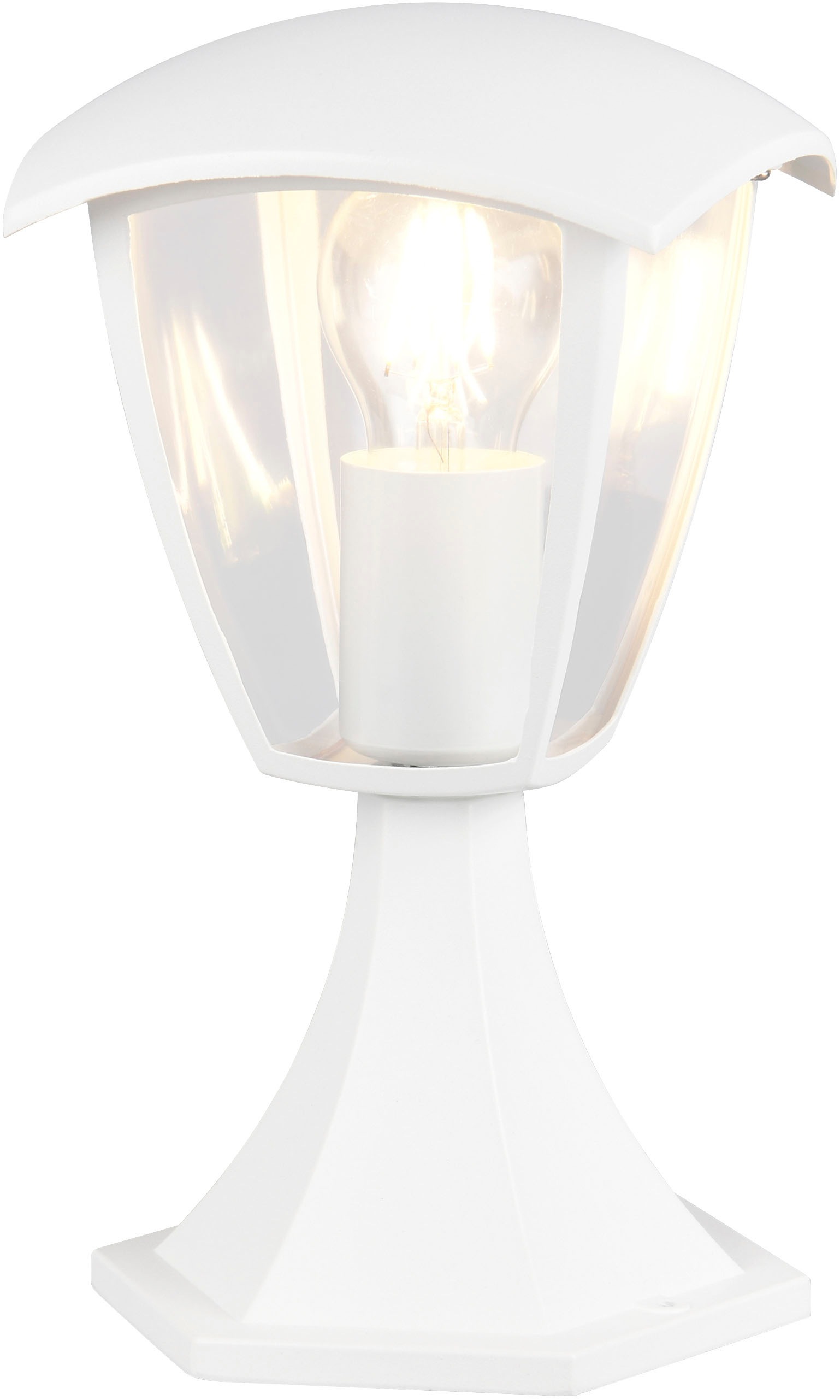 TRIO Leuchten Außen-Stehlampe »VENTA, dekorative Outdoor Wegeleuchte Höhe 30cm, exkl 1x E27 max 10W«, 1 flammig, Leuchtmittel E27 | Leuchtmittel wechselbar, kleine Stehleuchte für Garten oder Terrasse, Leuchtmittel wechselbar