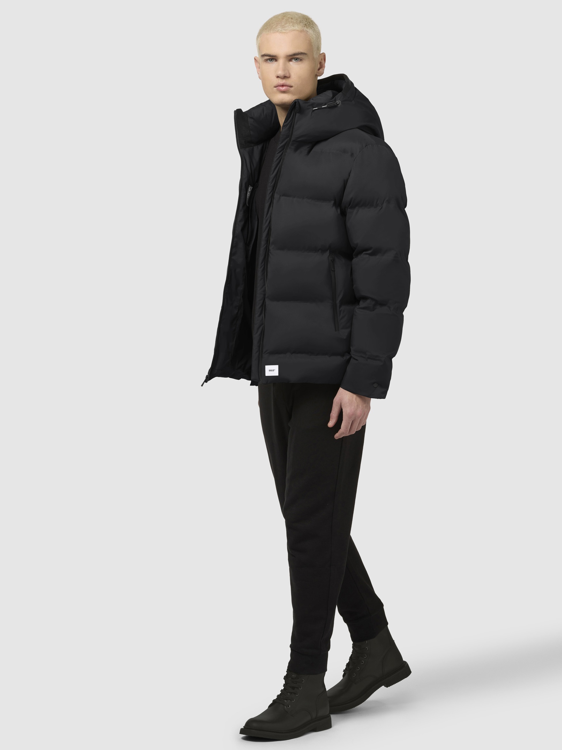 khujo Steppjacke »SILAS2«, mit Kapuze