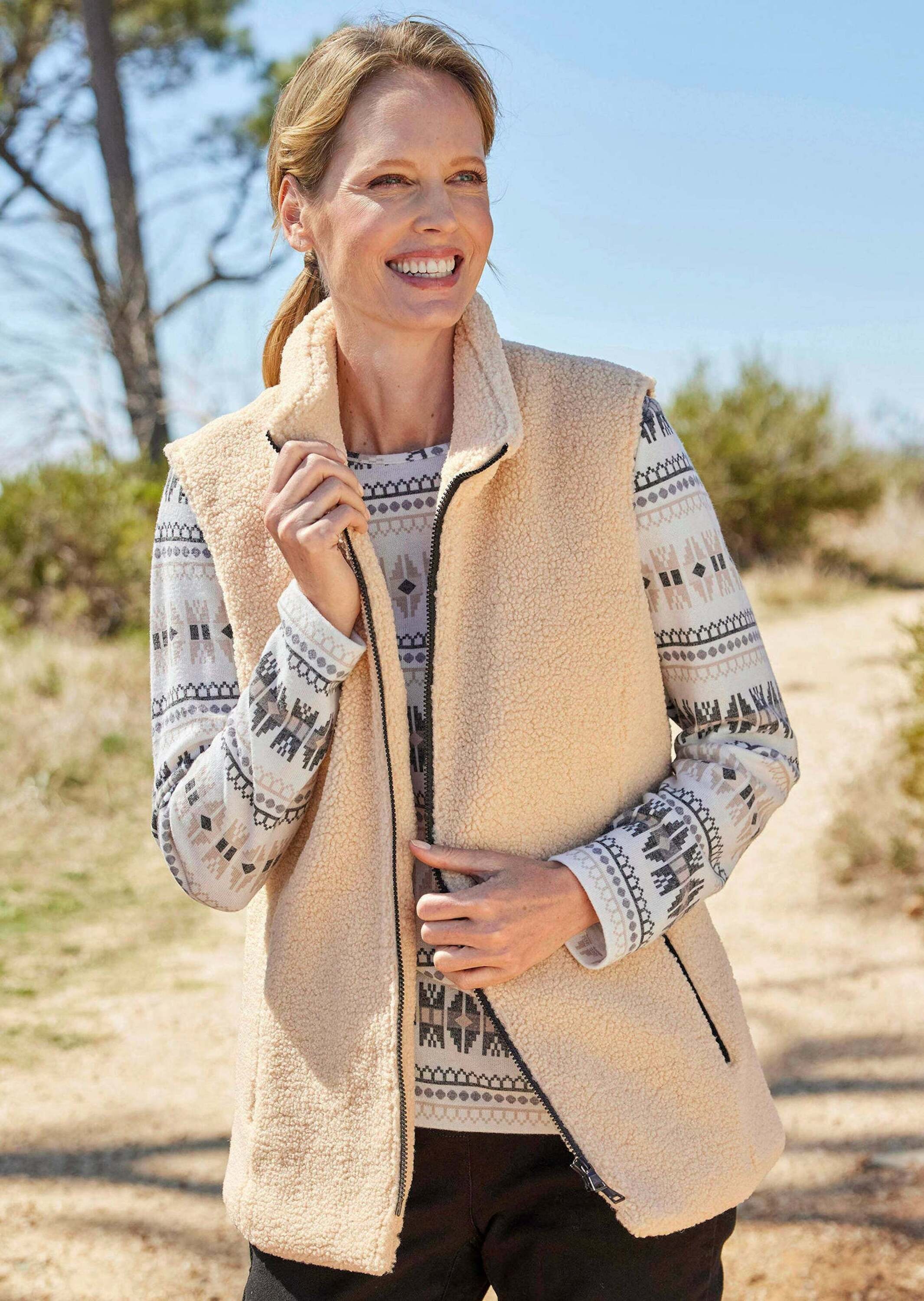 Thumbnail - GOLDNER Kurzweste "Kurzgröße Teddy-Weste"