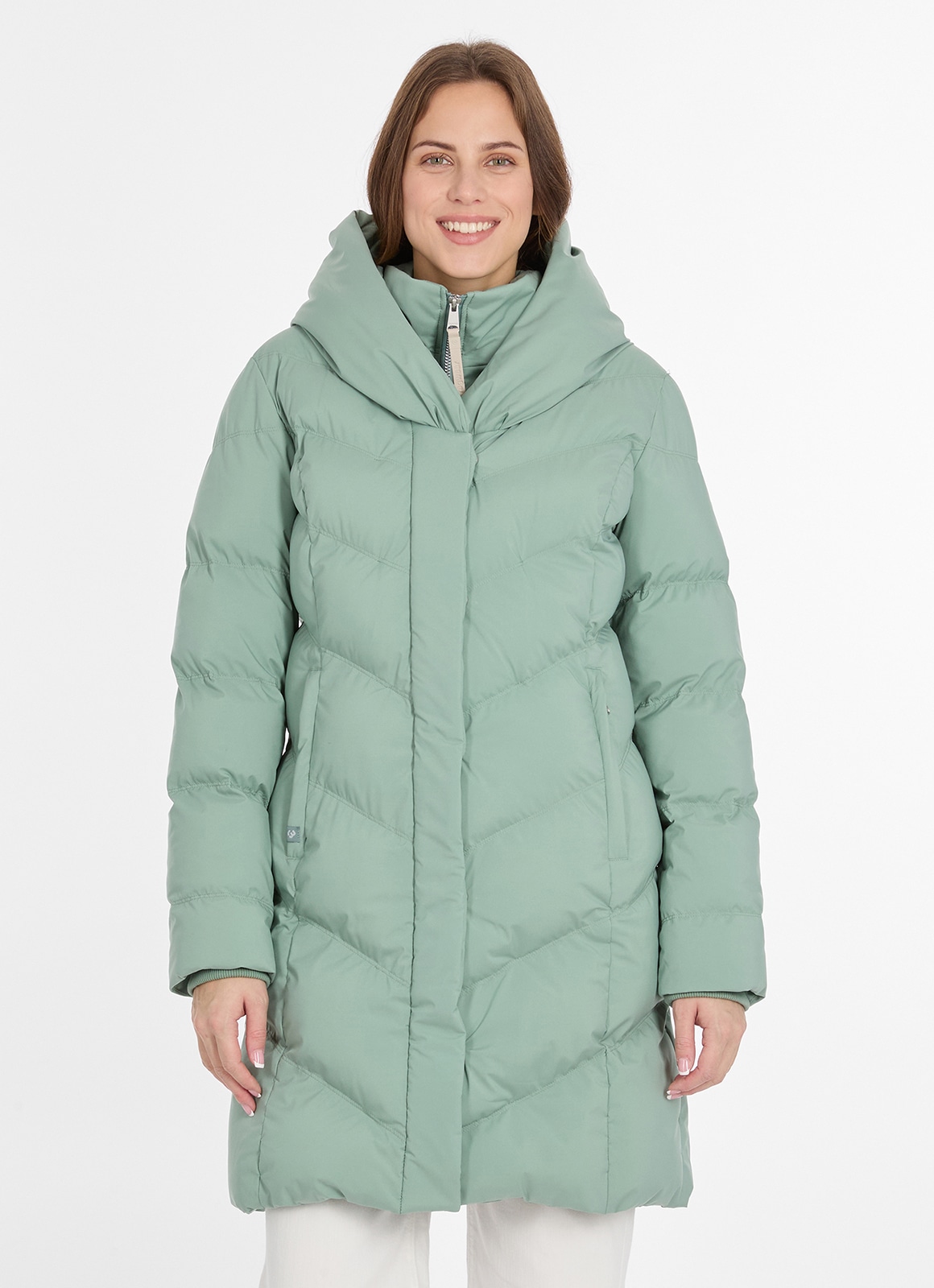 Ragwear Steppmantel "NATALKA", verdeckter Reißverschluss günstig online kaufen