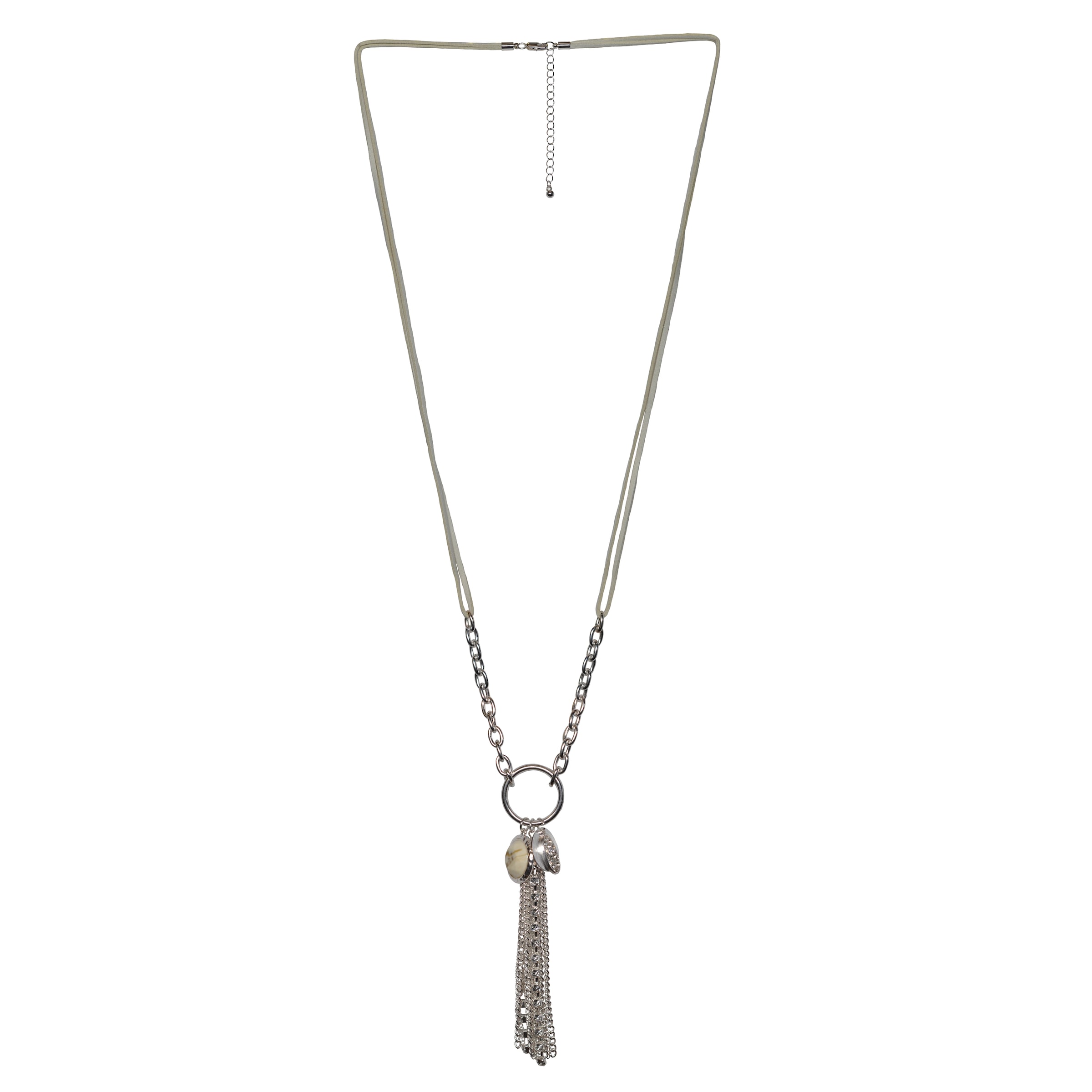Firetti Lange Kette »Schmuck Geschenk Daily Tassel Y-Kette« mit Glasstein