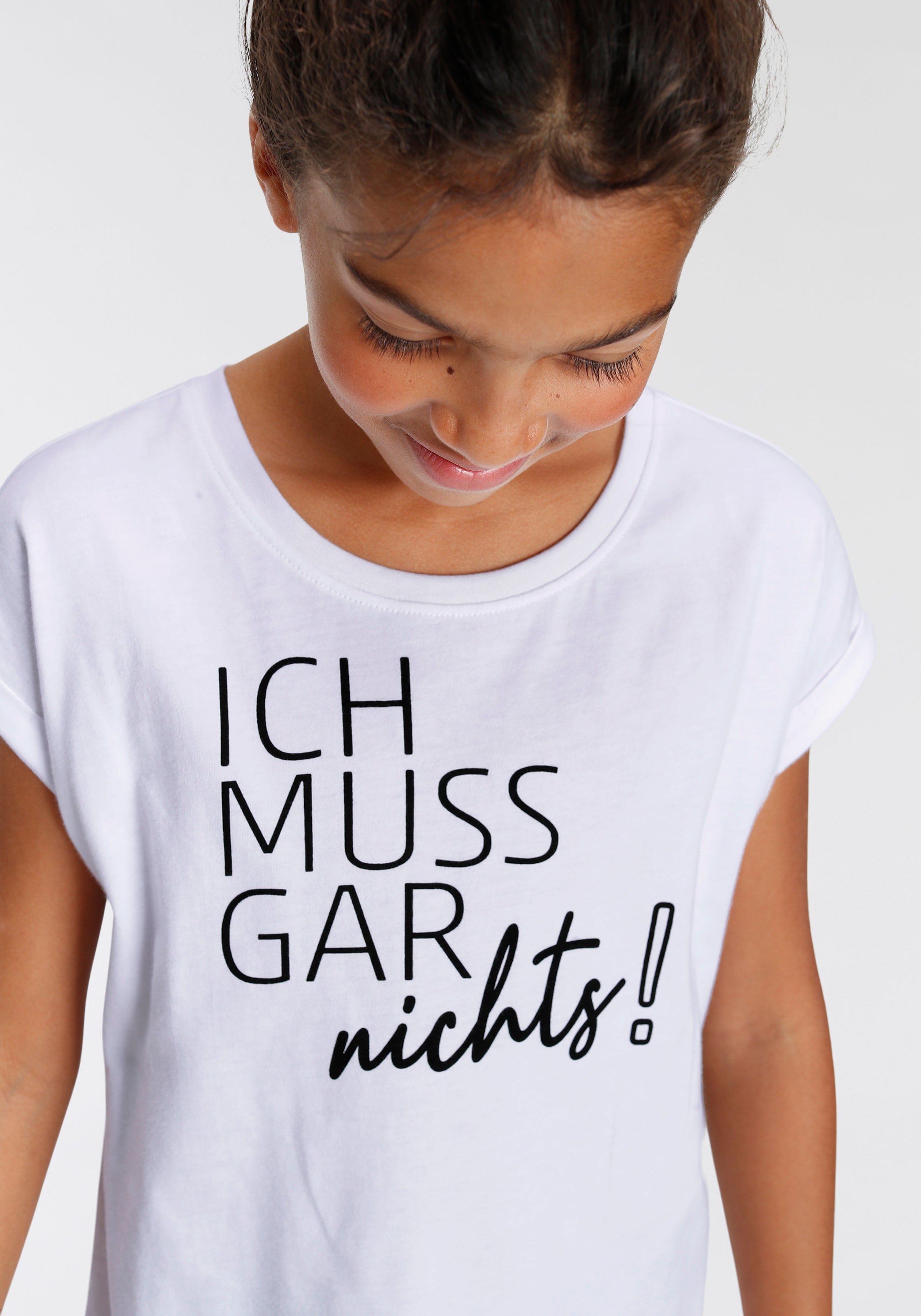 T-Shirt BAUR es kann coolem »Ja bestellen KIDSWORLD Spruch mit ...«, ich |