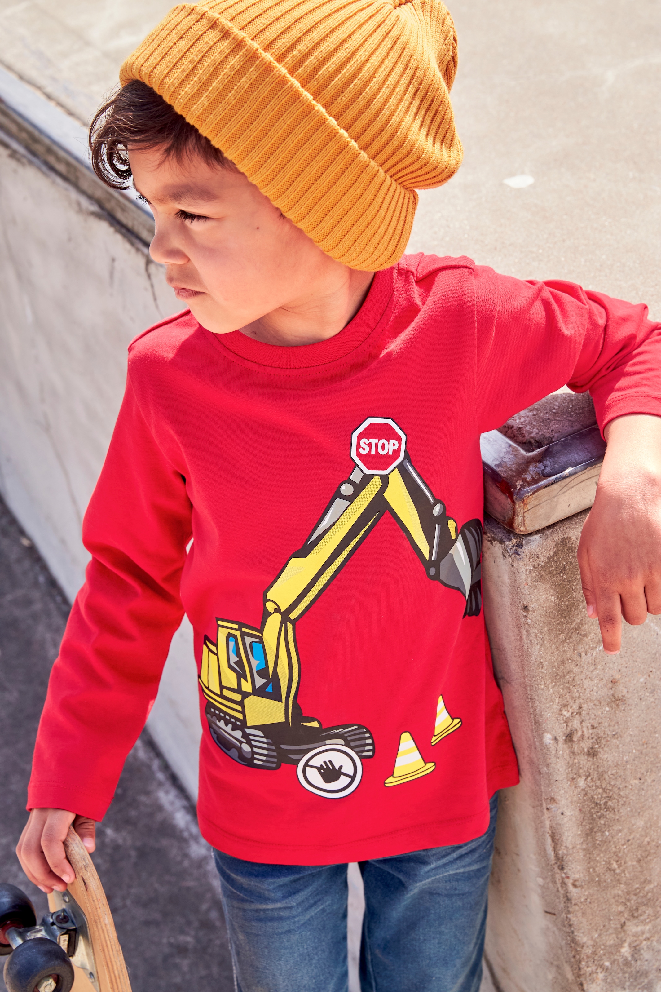 KIDSWORLD Langarmshirt ▷ | »STOP« für BAUR